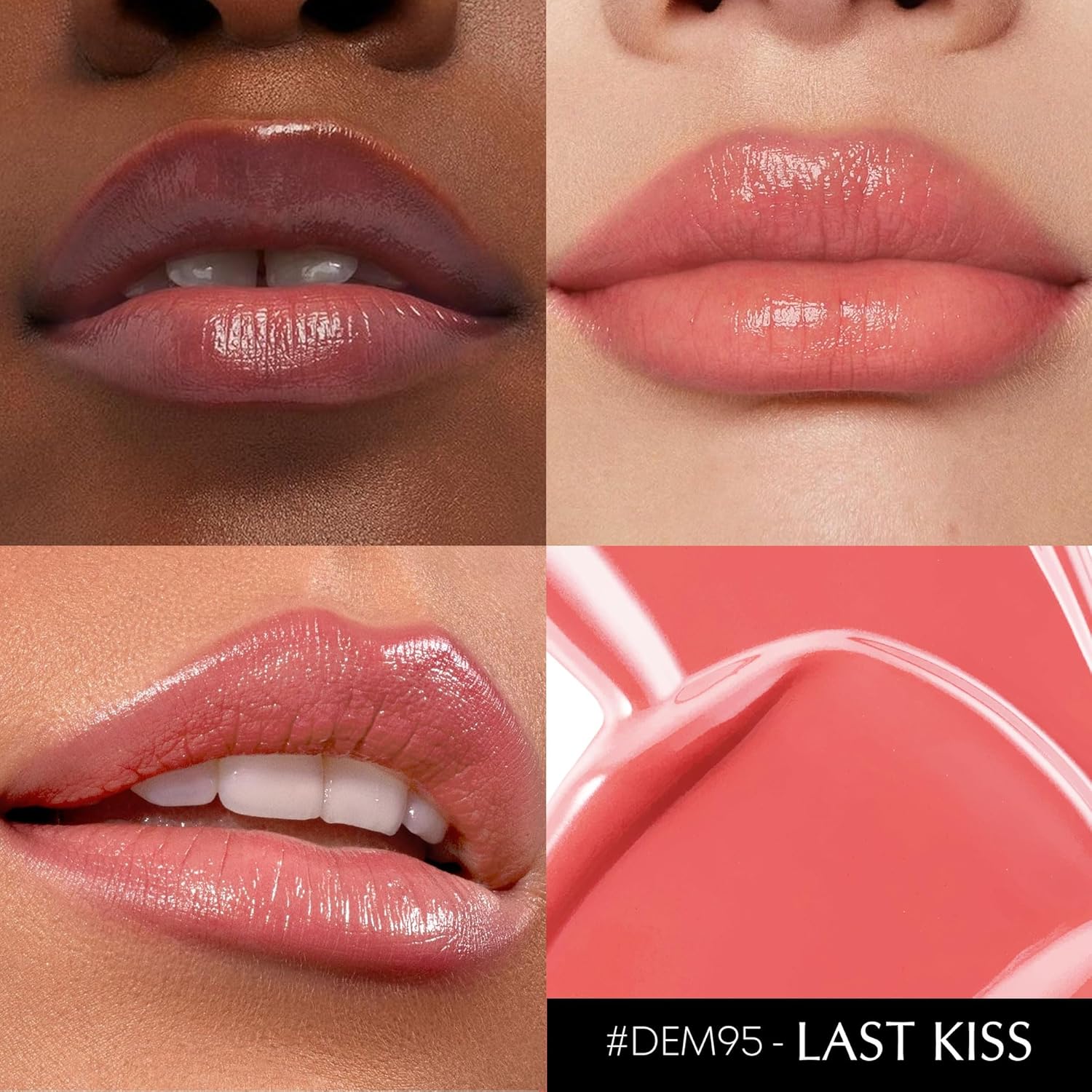 Nude Pink Lipstick for Women Hydrate Cream Lipstick Moisture Lip Gloss Sheer-Medium Coverage Shine Tinted Lip Balm for Dry Lips, DM95 Nude Pink - Image 2