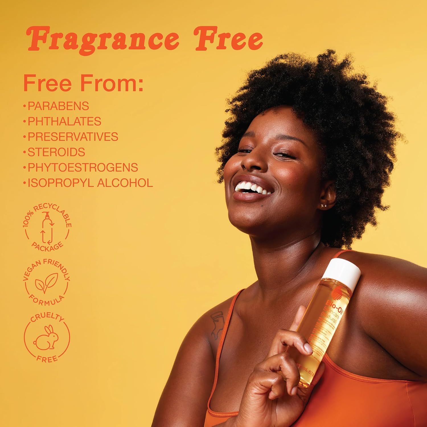 Bio-Oil Natural Skincare Oil, Serum for Scars and Stretch Marks, Face and Body Moisturizer for Dry Skin, Hair Oil, For All Skin Types, 4.2 Oz - Image 4