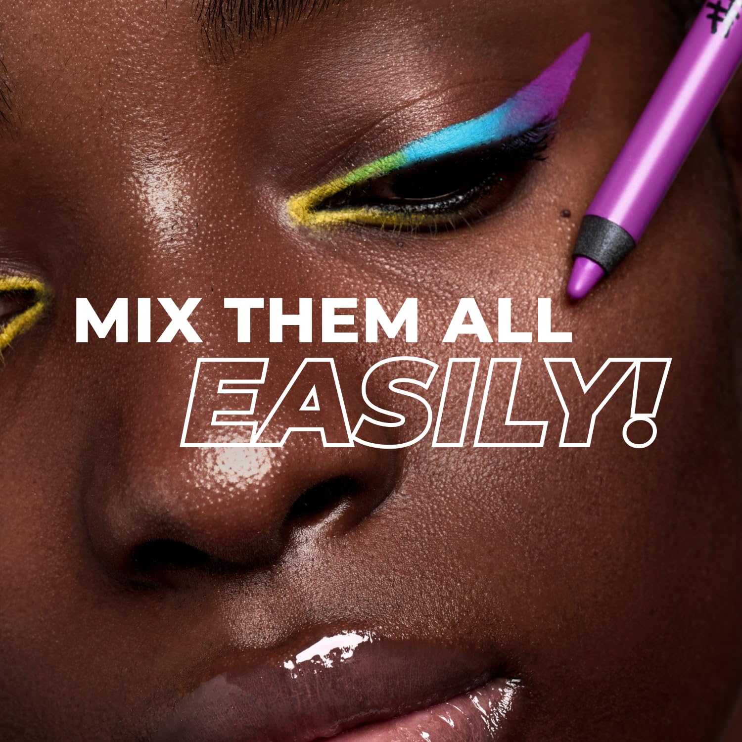 OhMy Color Gel Eyeliner Pencil - Long Lasting, Waterproof - Vibrant Colored, Highly-Pigmented Blue - Image 7