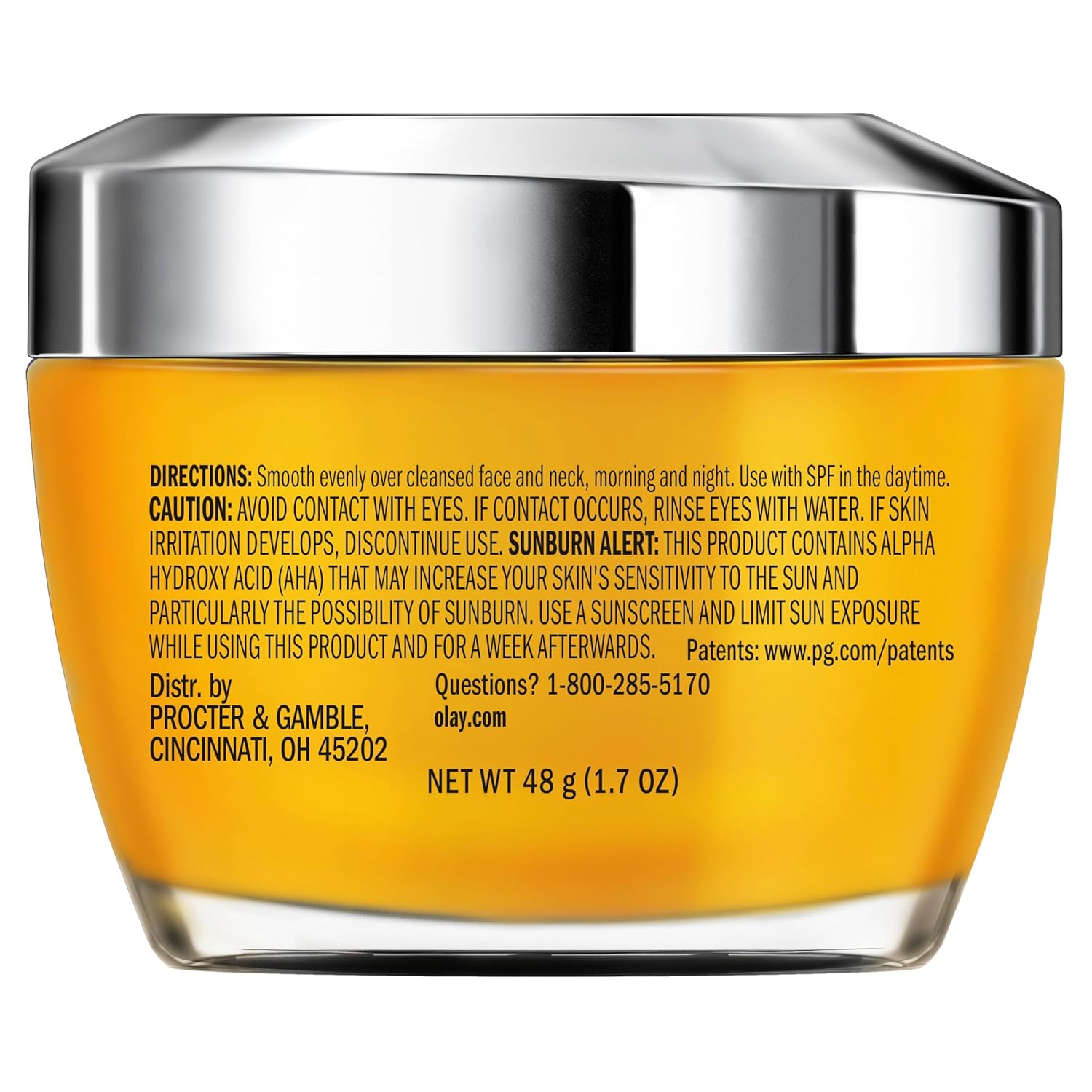 Olay Vitamin C Face Moisturizer, Brightening Cream for Women, Instant Hydration, Evens Tone, Dark Spot & Hyperpigmentation Reduction, Glowing Skin Care - Niaciniamide, Lactic Acid, 1.7 Oz - Image 7