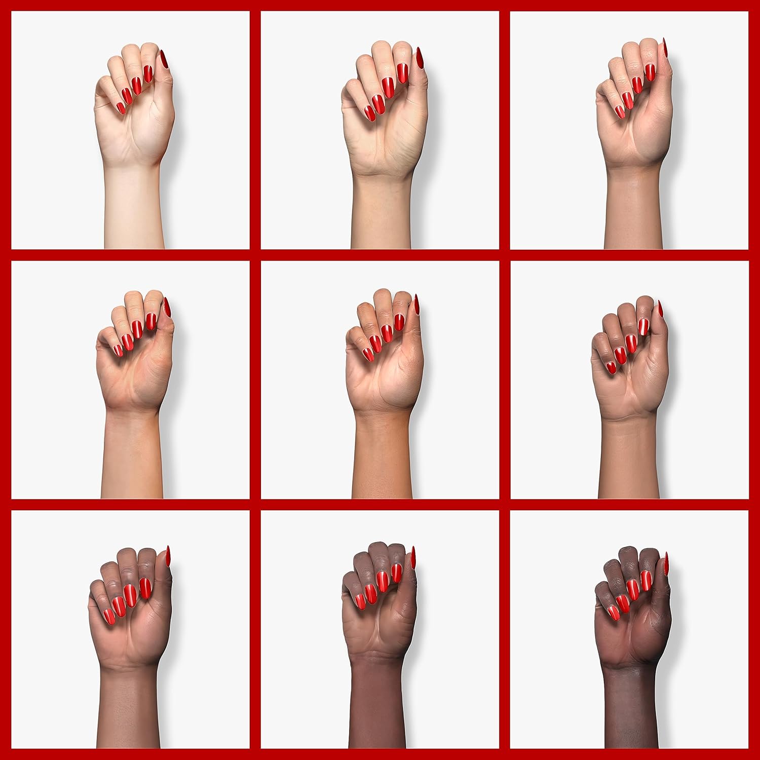 Beetles Red Gel Nail Polish, 1 Pcs 15ml 0.51 FL.OZ Red Color Soak Off U V LED Gel Polish Nail Art Design Manicure Salon DIY Salon - Image 4