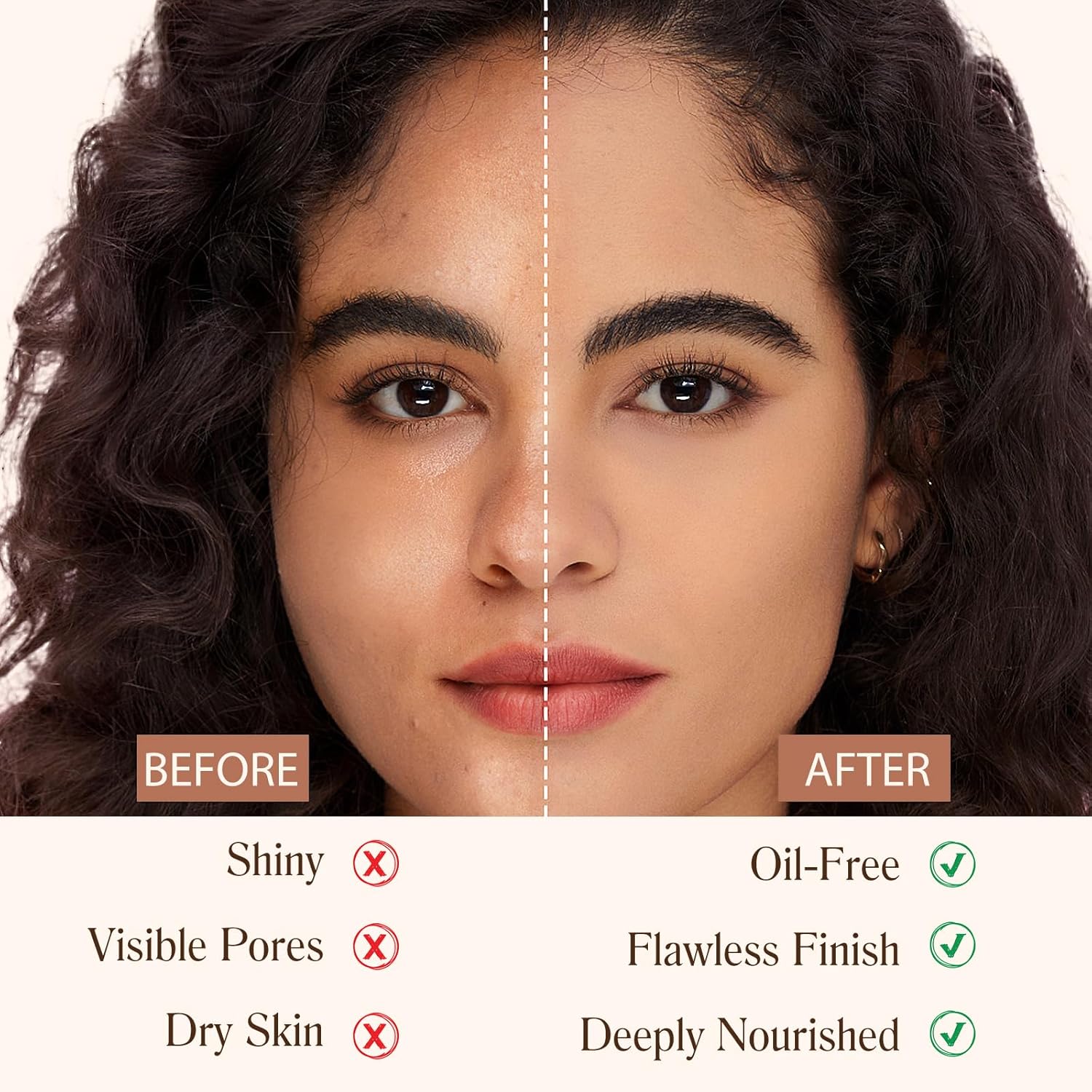 TLM Colour Changing Foundation, 30ml TLM Concealer Cover Cream Liquid Flawless Full Coverage Natural Color Foundation Makeup Base Concealer for All Skin SPF15 (#2, 30ml) - Image 9