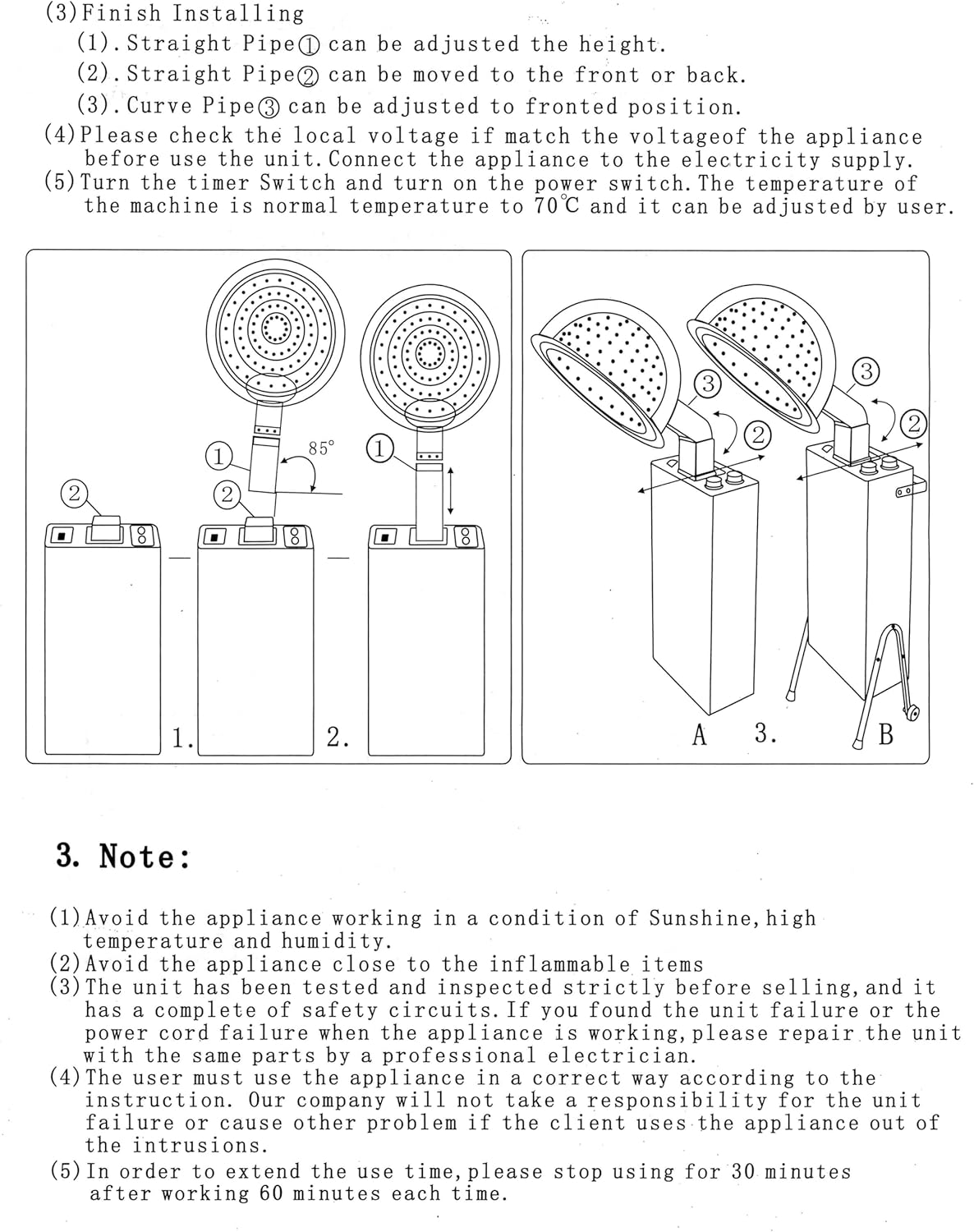 Hooded Conditioning Hair Dryer | 1150 watts | M-1040 | Barber and Stylist Hair Salon Accessories | HOTLINE BEAUTY - Image 6