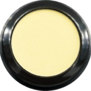 Daffodil Matte Muted Yellow Gold Soft Pressed Powder Single Vegan Eyeshadow; Talc, Paraben & Cruelty Free