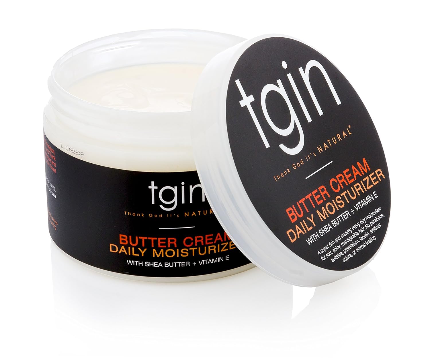 tgin Butter Cream Daily Moisturizer For Natural Hair - Dry Hair - Curly Hair - Travel Size - 2 Oz - Image 4