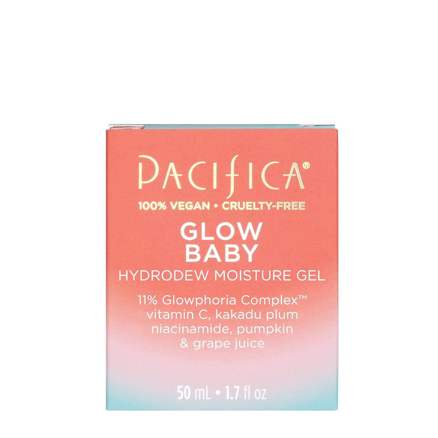 Pacifica Glow Baby Hydrodew Gel Moisturizer β Vitamin C & Niacinamide Dewy Face Gel for Glowing Skin, Lightweight Oil-Free Daily Moisturizer for Brightening & Hydration, Vegan & Clean Beauty Formula - Image 13