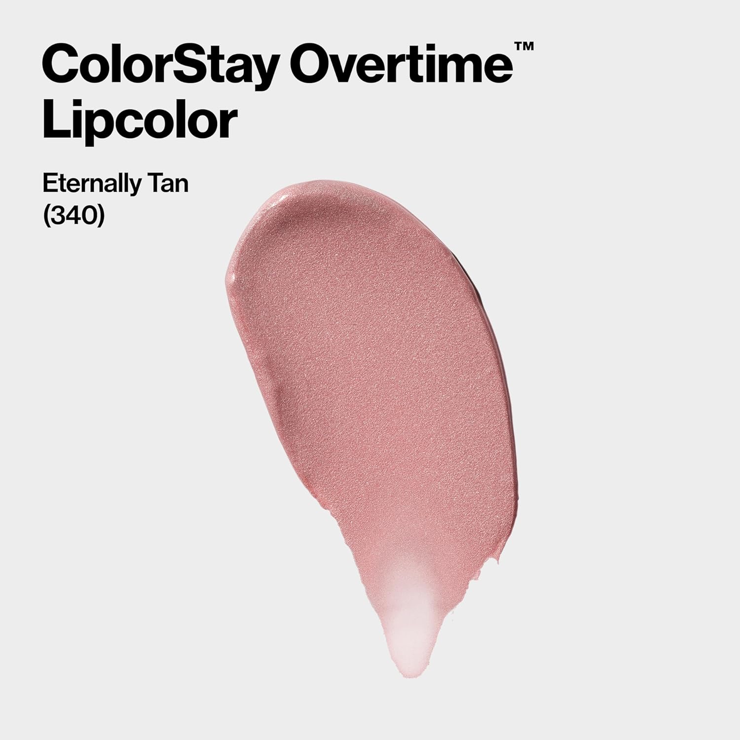 Revlon Liquid Lipstick with Clear Lip Gloss, ColorStay Overtime Lipcolor, Dual Ended with Vitamin E, 340 Eternally Tan, 0.07 Fl Oz - Image 3