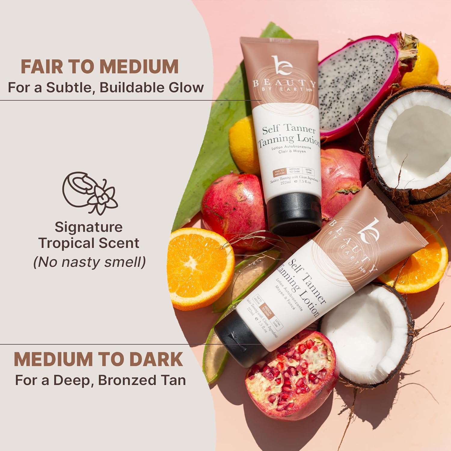 Tanning Lotion Self Tanner - USA Made with Natural and Organic Ingredients Non Toxic Sunless Browning Lotion, Best Gradual Tanner for Men and Women, Streak-Free Fake Tan, Fair to Medium - Image 7