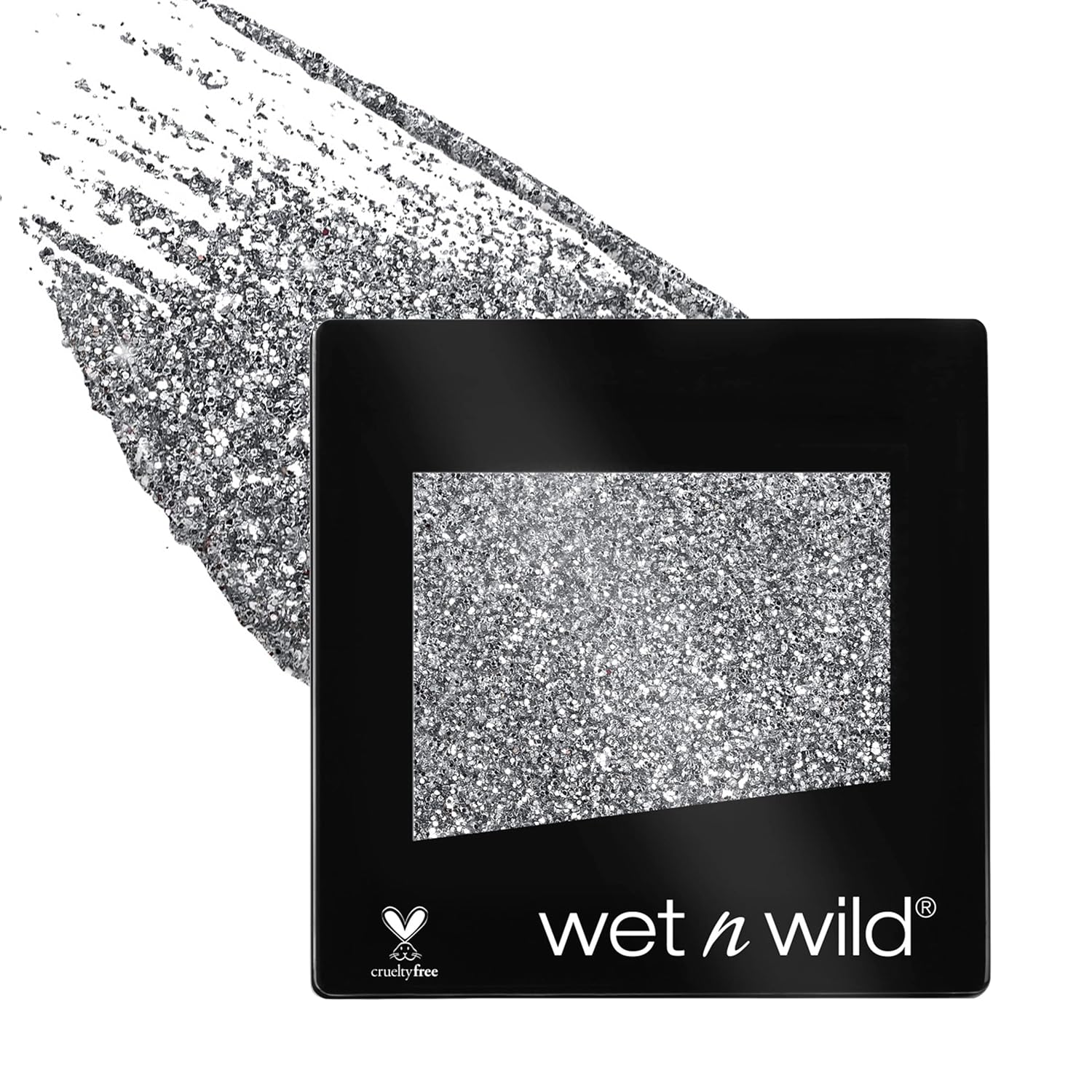 wet n wild Color Icon Glitter Eyeshadow Shimmer Spiked and Bleached - 2 Piece Glitter Eyeshadow Set - Image 2