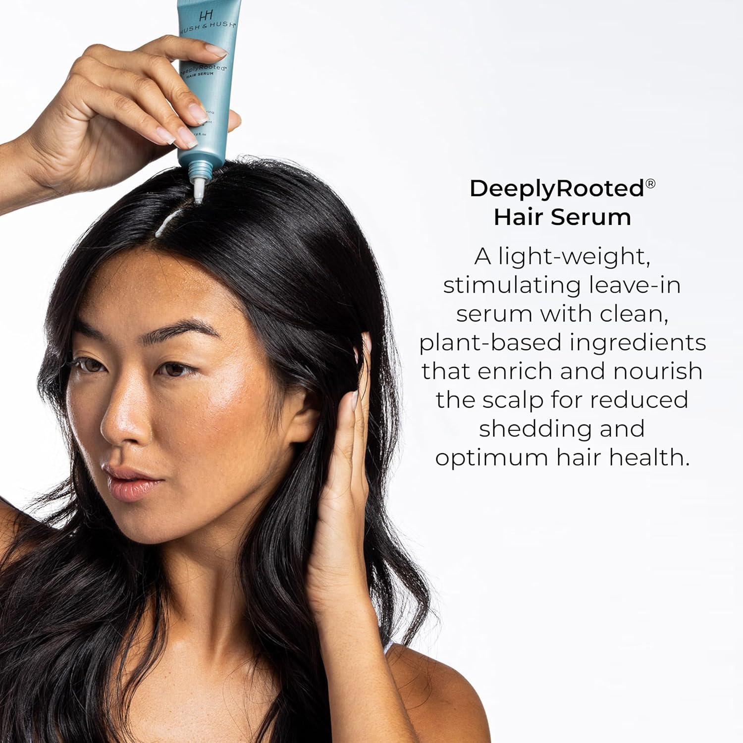 Hush & Hush DeeplyRooted 60 mL Plant-Based Hair Serum for Thin, Aging Hair - Image 5
