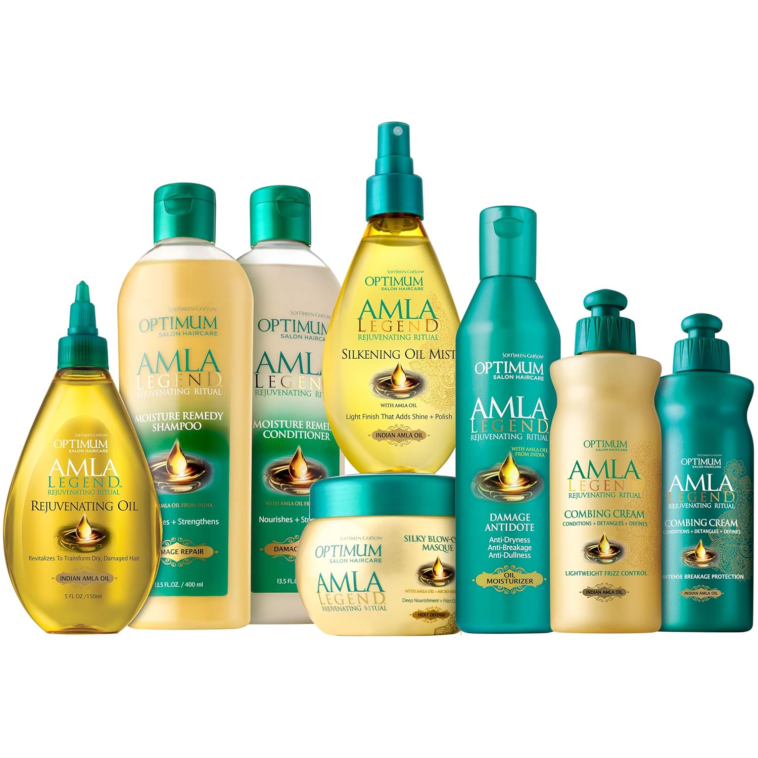 SoftSheen-Carson Optimum Salon Haircare Amla Legend Moisture Remedy Conditioner, 13.5 oz - Image 3