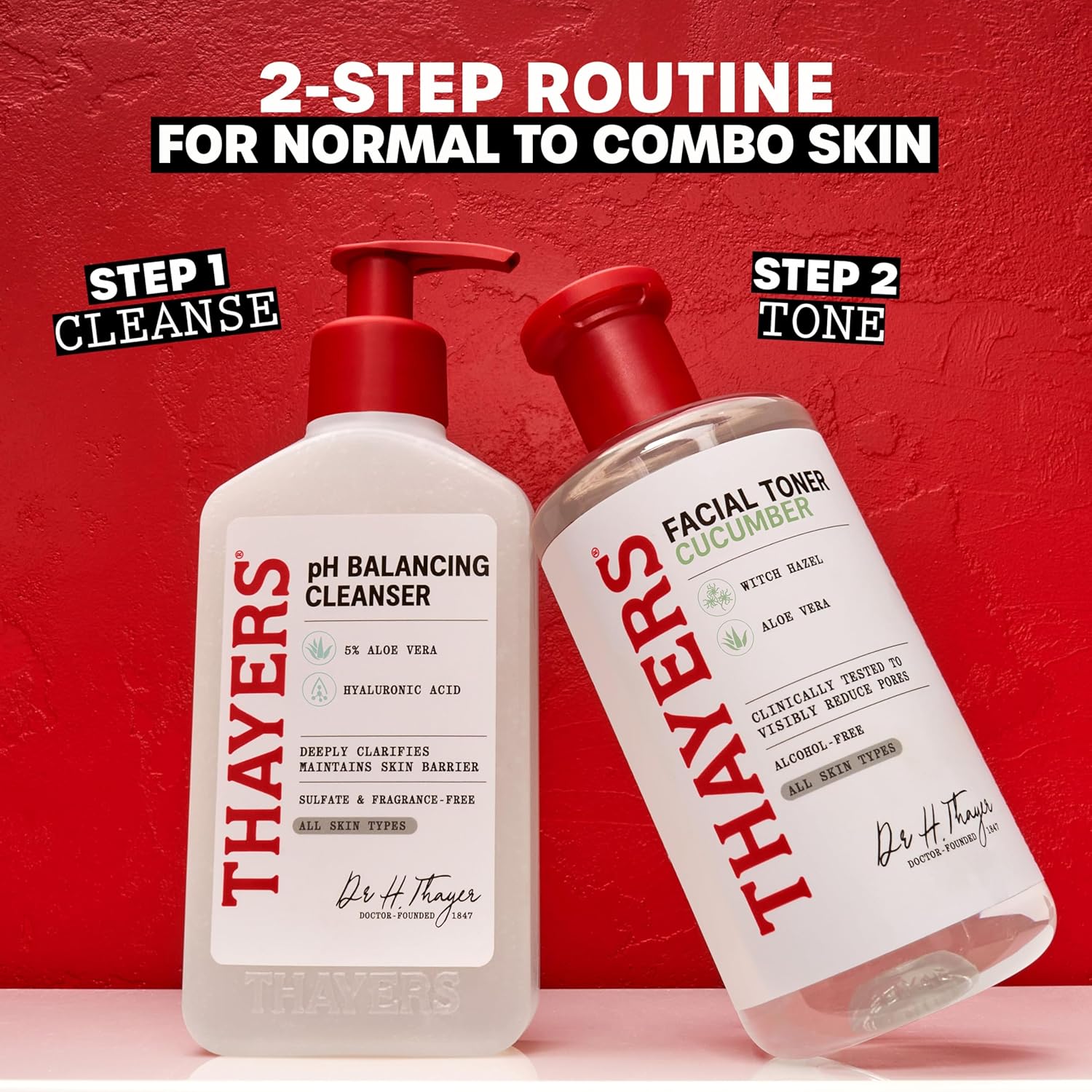 THAYERS Alcohol-Free, Hydrating Cucumber Witch Hazel Facial Toner with Aloe Vera Formula, Vegan, Dermatologist Tested and Recommended, 12 Oz (Packaging May Vary) - Image 7