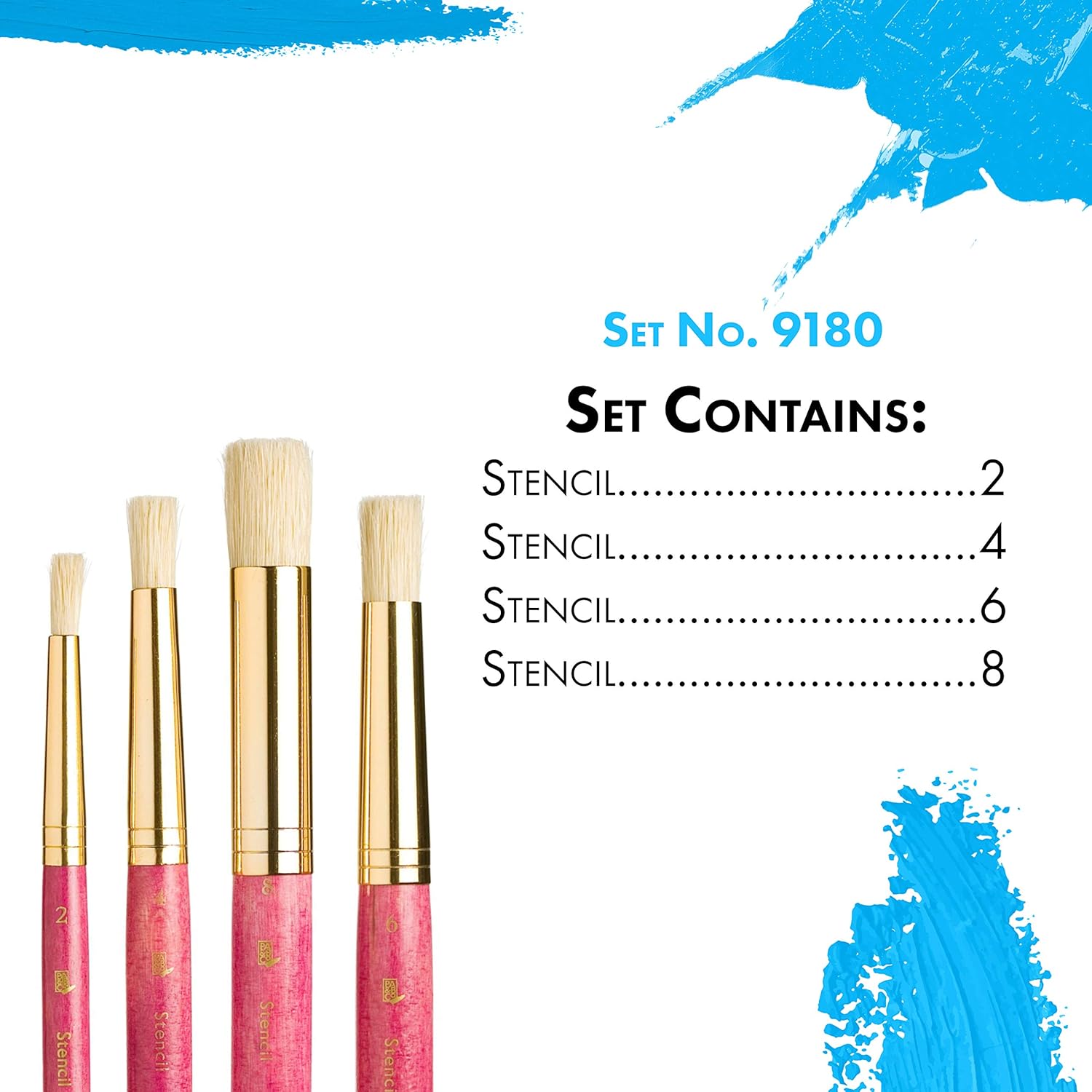 Princeton RealValue Paintbrush, Pink - Image 3