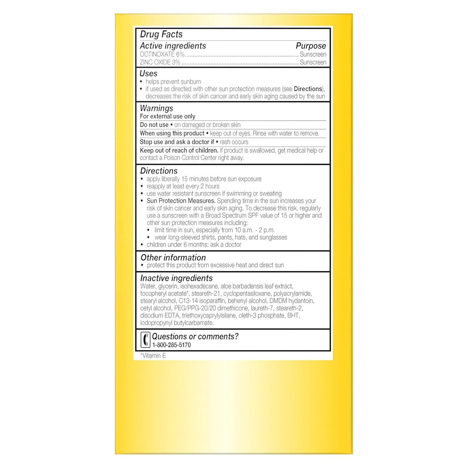 Olay Complete All Day Moisturizer Lotion with Sunscreen SPF 15 for Sensitive Skin, 6.0 fl oz (Pack of 2) - Image 3