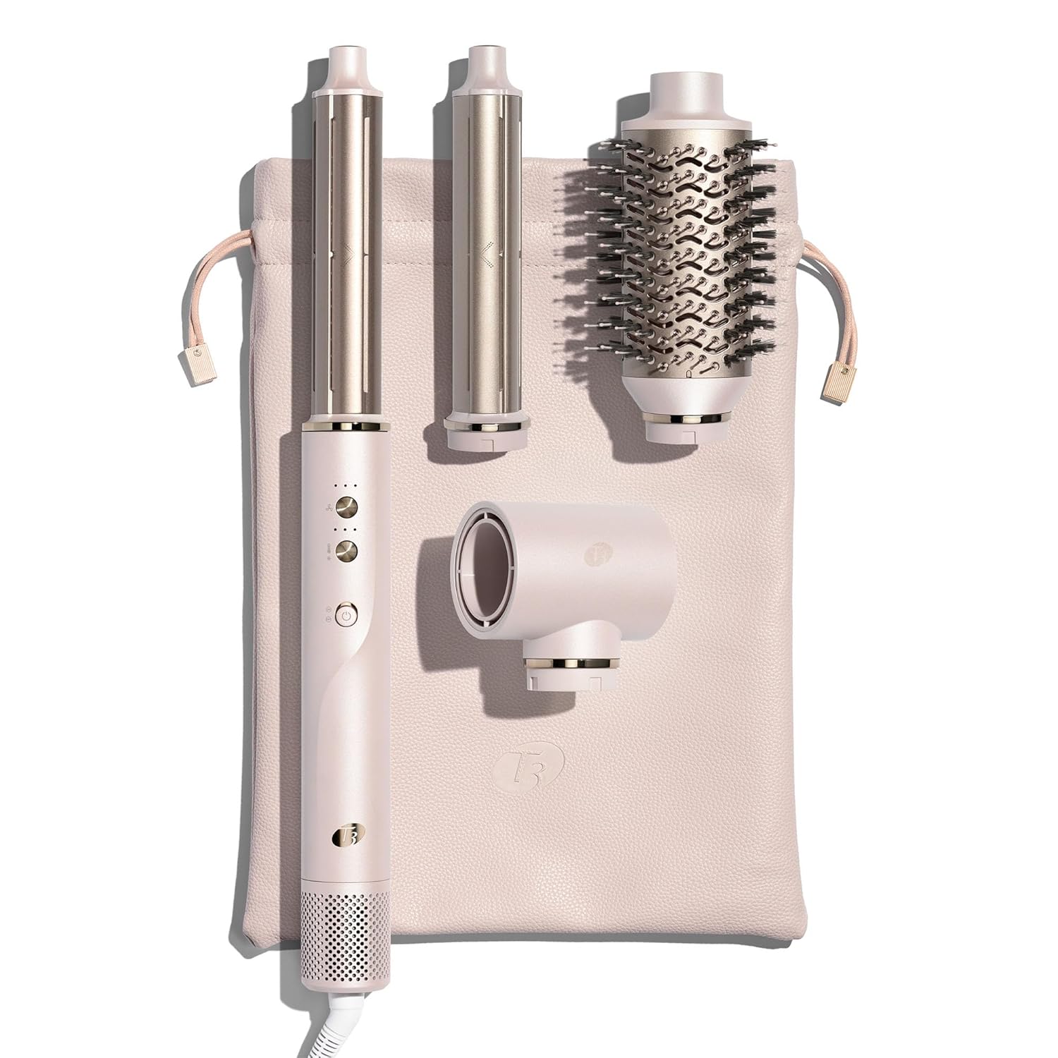 T3 Aire 360 Multi-Styler & Blowout System, Rapid Drying Hair Dryer, Ceramic Curling Attachments, Oval Brush & Drying Concentrator | Blowouts & Long-Lasting Curls