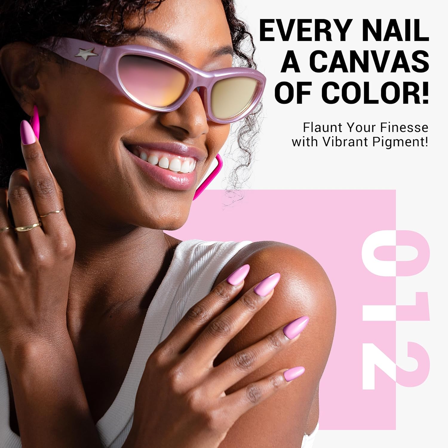 MelodySusie Thick Macaron Pink Gel Nail Polish,0.5 Fl Oz Nails Soak Off UV LED Funny Bunny Creamy Pink Gel Polish Gift for Women Nail Art Manicure Salon DIY Nail Design-012 - Image 4