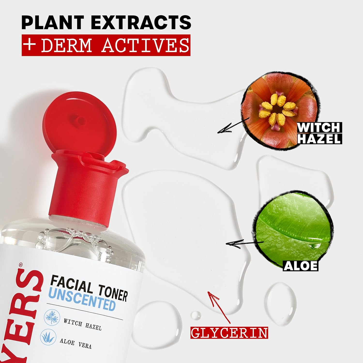 THAYERS Alcohol-Free, Hydrating, Unscented Witch Hazel Facial Toner with Aloe Vera Formula, Vegan, Dermatologist Tested and Recommended, 12 Oz (Packaging May Vary) - Image 5