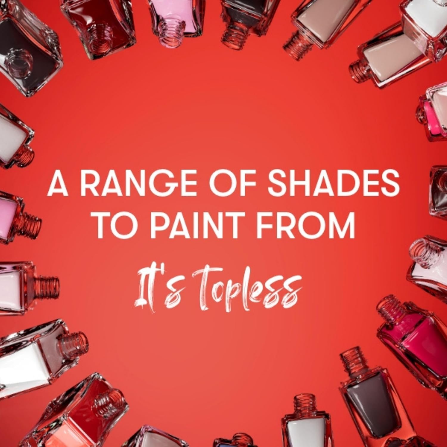 Nails Inc It's Topless Gel Nail Polish, 4-in-1 Base Coat, Treatment, Color & Top Coat, Long Lasting, Strong, Chip Free Nails, Glossy Salon Quality Manicure, Air Dry Nail Polish, Kendall, 0.47 Fl Oz - Image 9