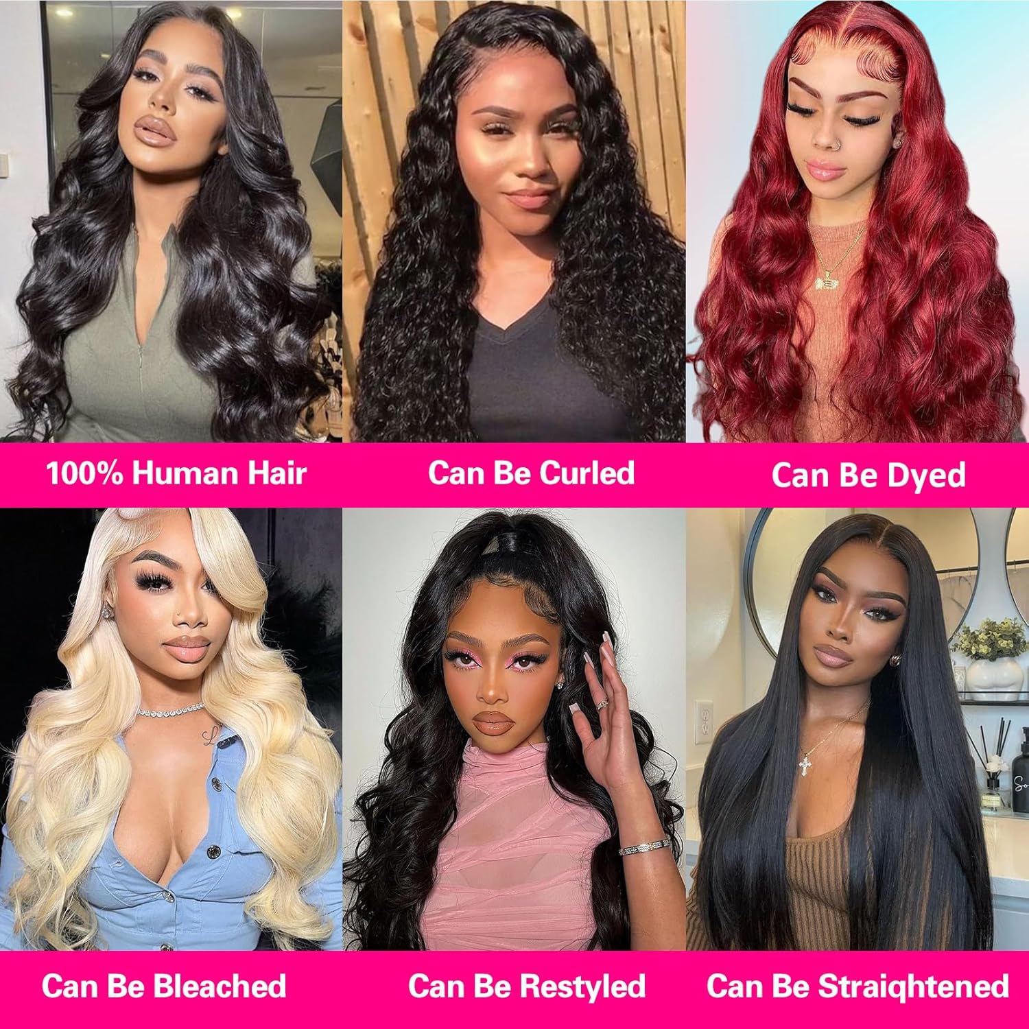 Rao 12A Body Wave Human Hair Bundles 22 24 26 Inch 3 Pcs Natural Black - Image 5