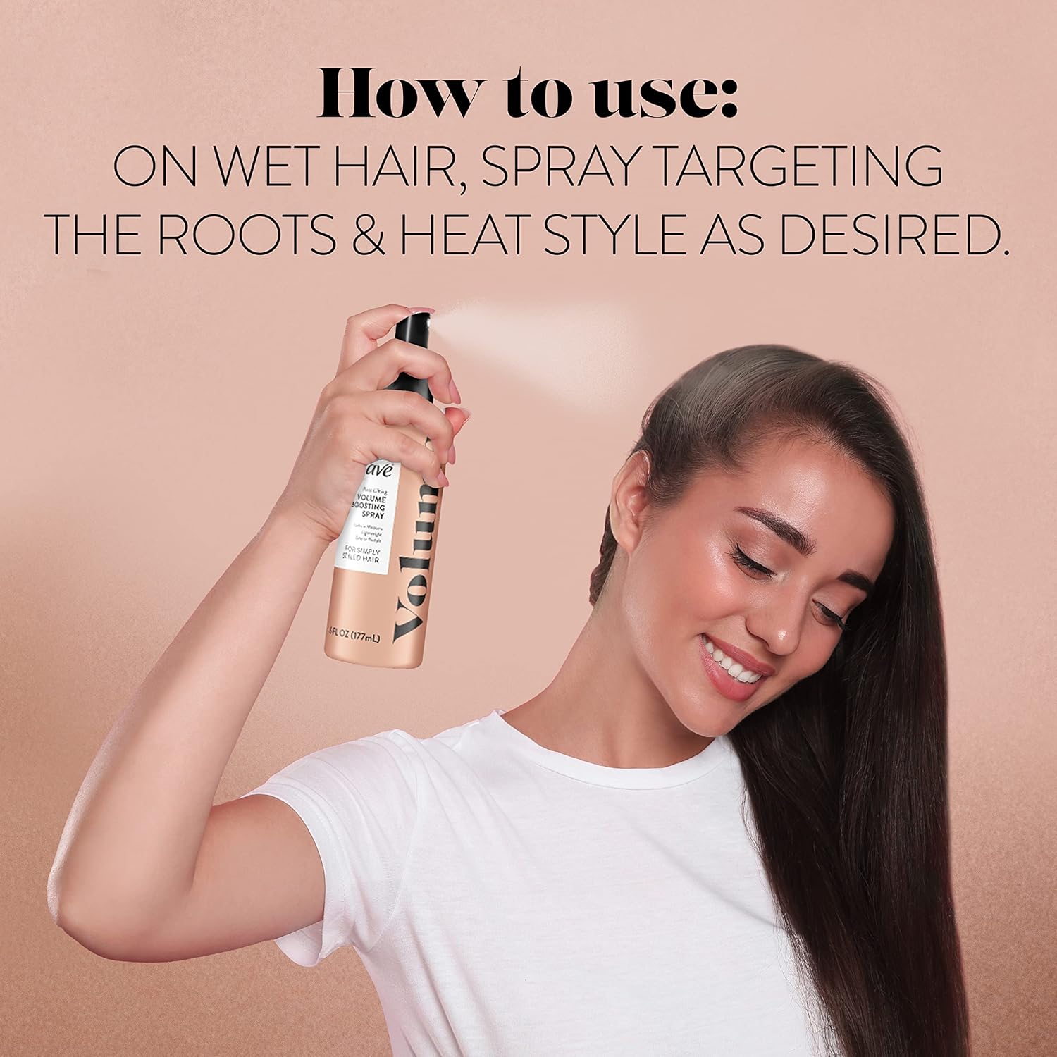 Suave Simply Styled Lightweight Root Lifting Hairspray 6 oz Volume Boost - Image 4
