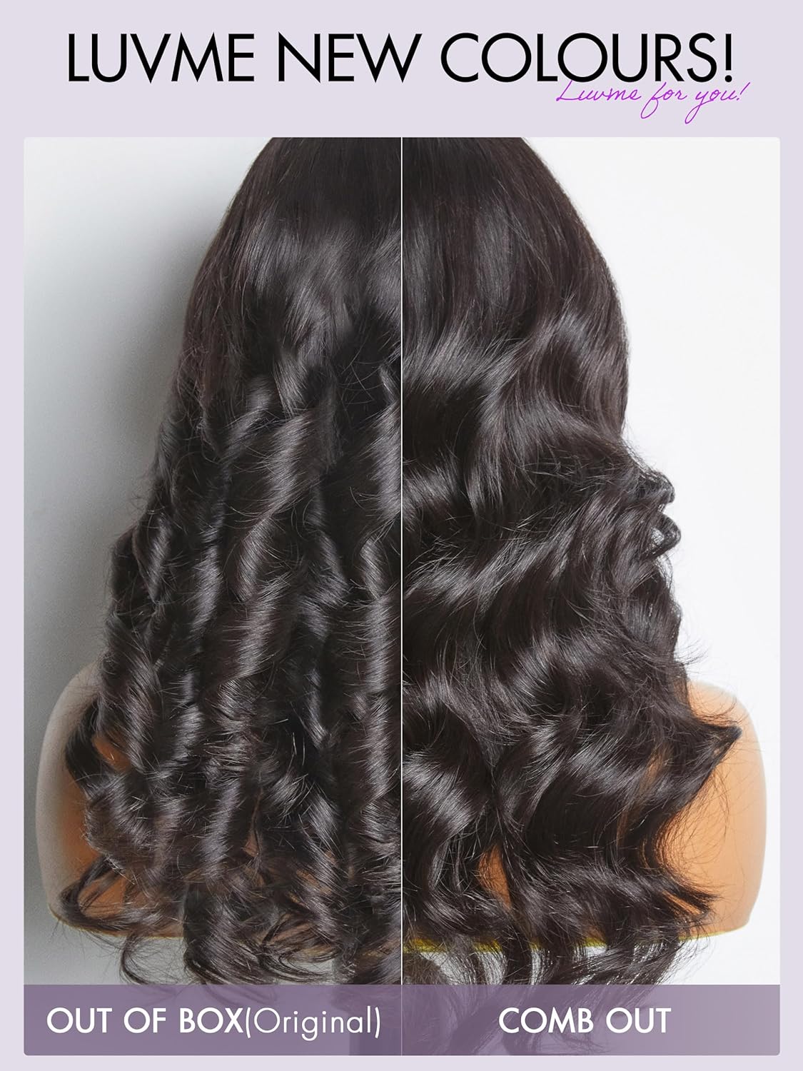 LUVME HAIR PreMax 13x4 Frontal Body Wave, Lace Front Wigs Human Hair Glueless For Black Women 100% Human Hair Lace Frontal Natural Black Side Part - Image 4