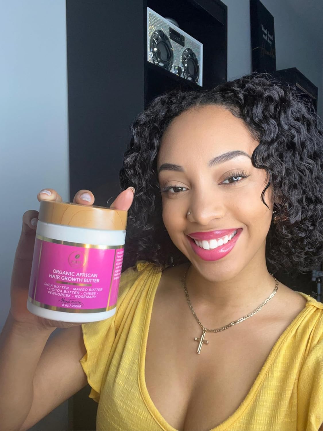 Chebe Hair Growth and Thickening Butter - Ayurvedic Deep Conditioner with Shea, Cocoa, Mango Butter, Fenugreek, and Rosemary for All Hair Types, 8 oz - Image 8