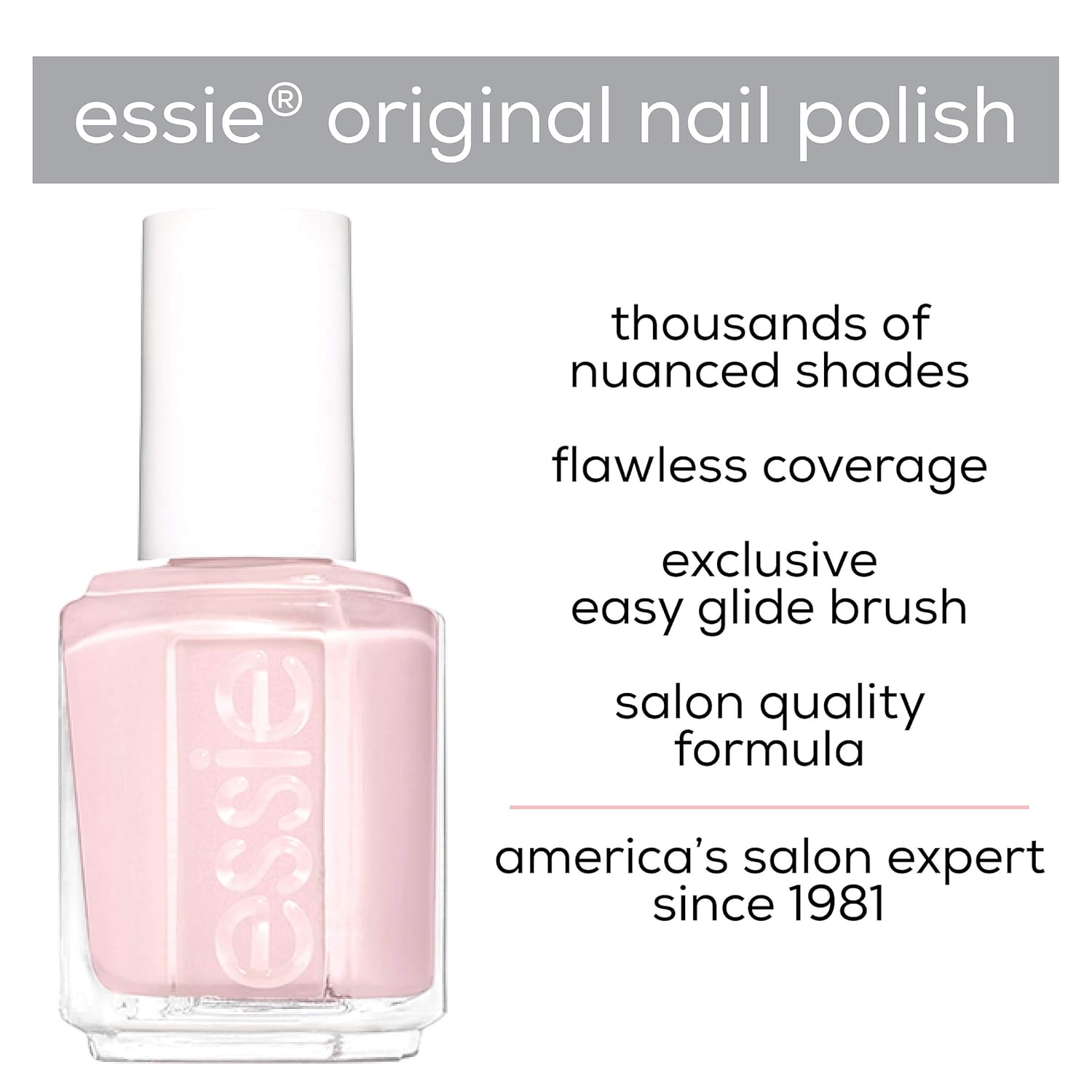 essie Nail Polish, Glossy Shine Finish, Geranium, 0.46 fl. oz. - Image 6