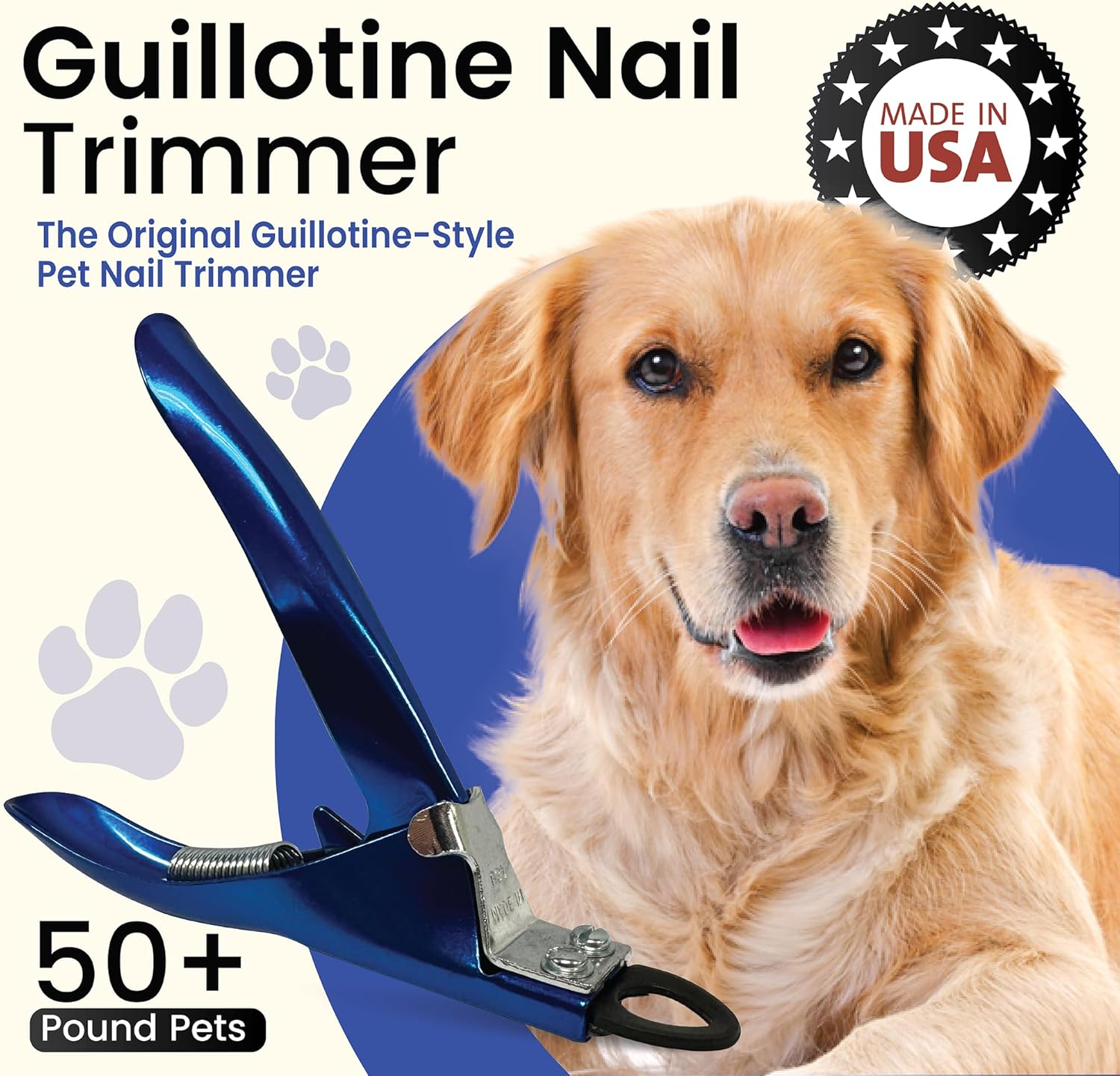 Resco Original Deluxe Dog, Cat, and Pet Nail/Claw Clippers. Best USA-Made Trimmer, More Colors & Sizes, PF0725 - Image 2