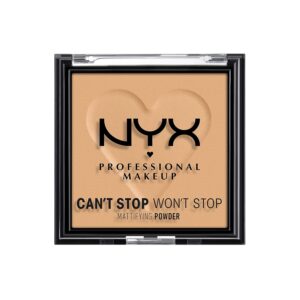 NYX PROFESSIONAL MAKEUP Can't Stop Won't Stop Mattifying Pressed Powder - Golden