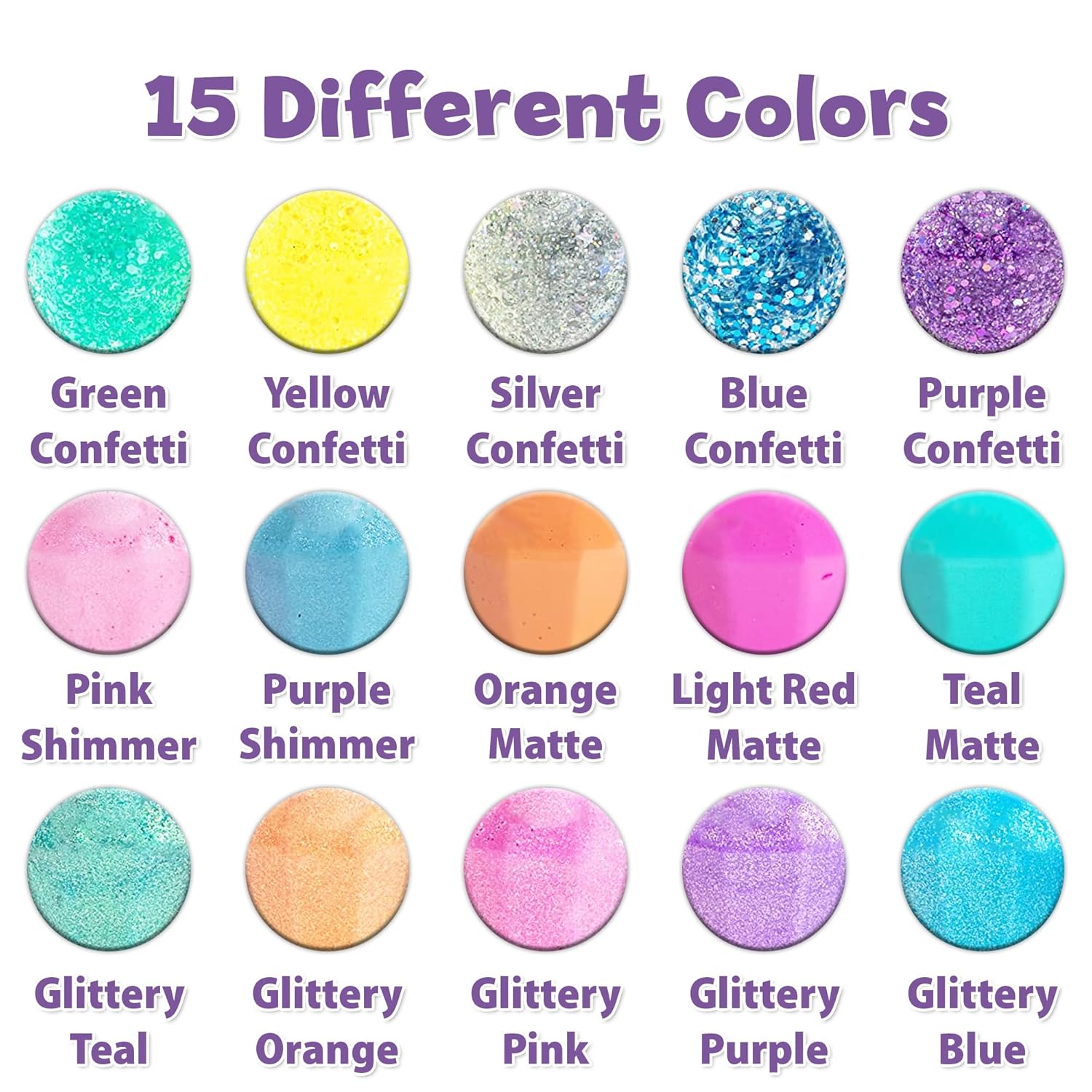 Disney The Little Mermaid Ariel Kids Washable Nail Polish Set, Pretend Play Makeup Beauty Set Birthday Toys Gift for 3 4 5 6 7 8 9 10 11 12 Years Old Kid - Image 3