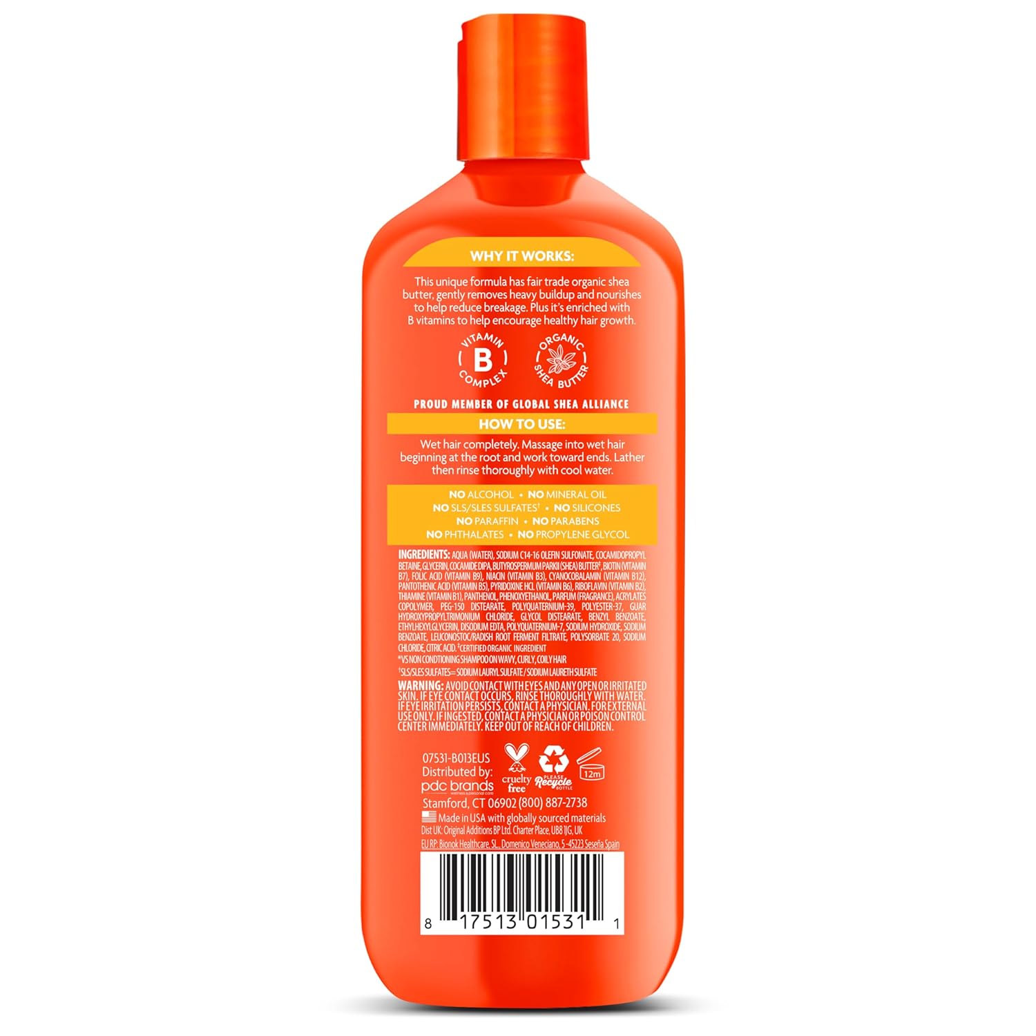 Cantu Sulfate-Free Cleansing Cream Shampoo with Shea Butter for Natural Hair, 13.5 oz - Image 11