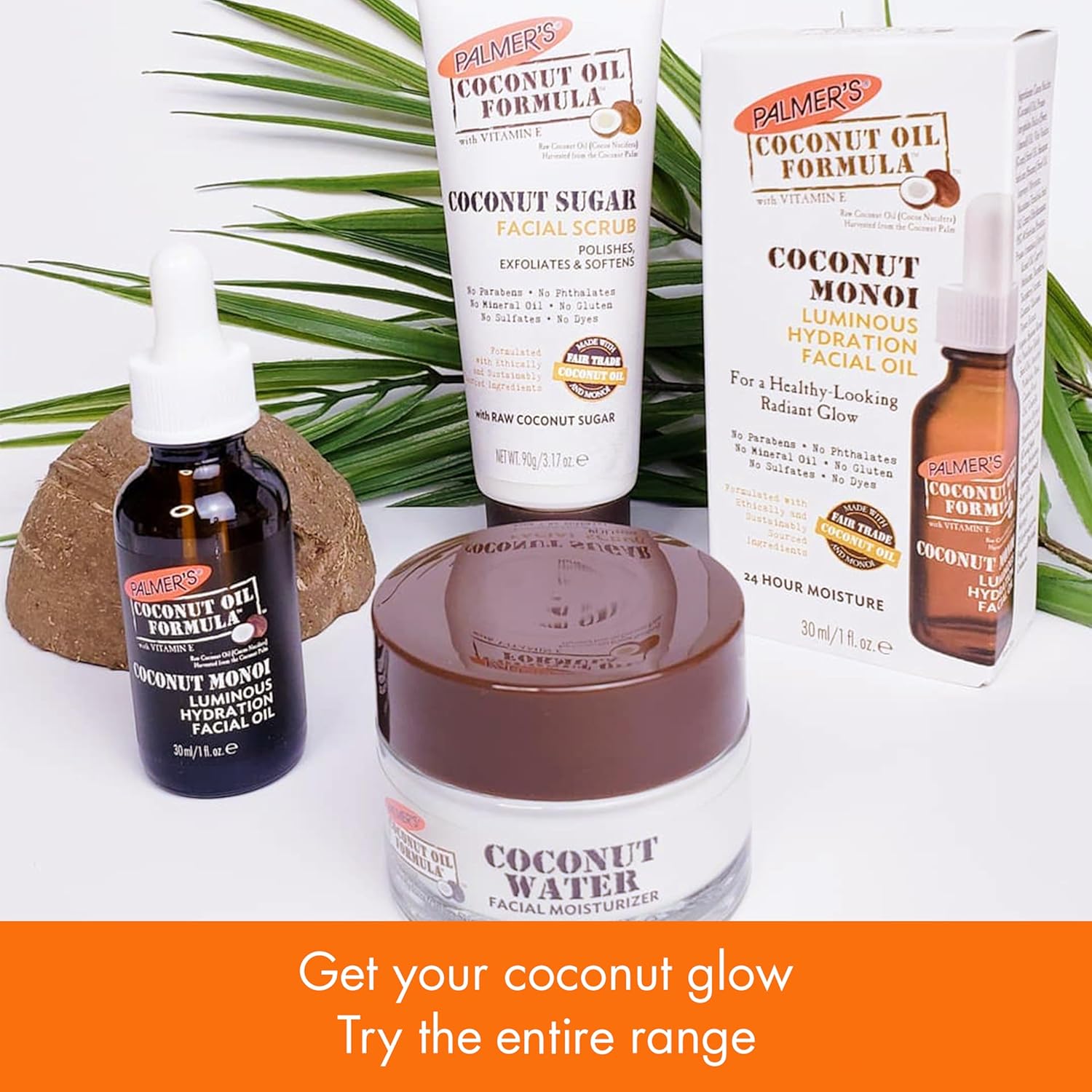 Palmer’s Coconut Oil Formula Coconut Monoi Luminous Hydration Facial Oil, 1 Ounce - Image 4