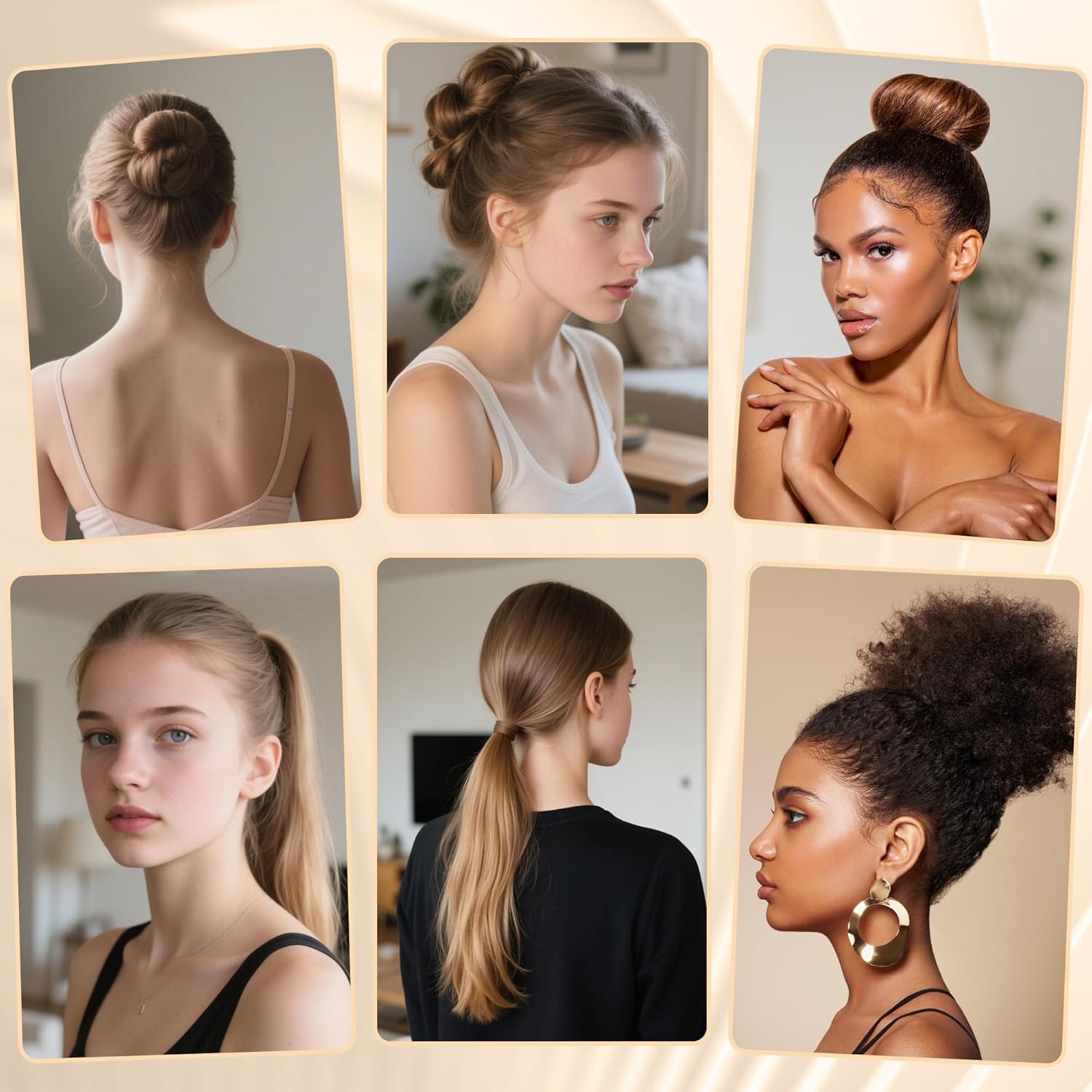 All Ages Soft Boar Bristle Slick Back Hair Brush for Thin and Fine Hair - Image 2