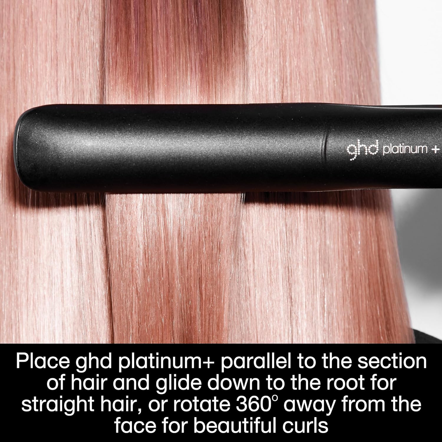 ghd Platinum+ 1-inch Ceramic Professional Hair Straightener for Stronger Hair Shine Protection - Image 5