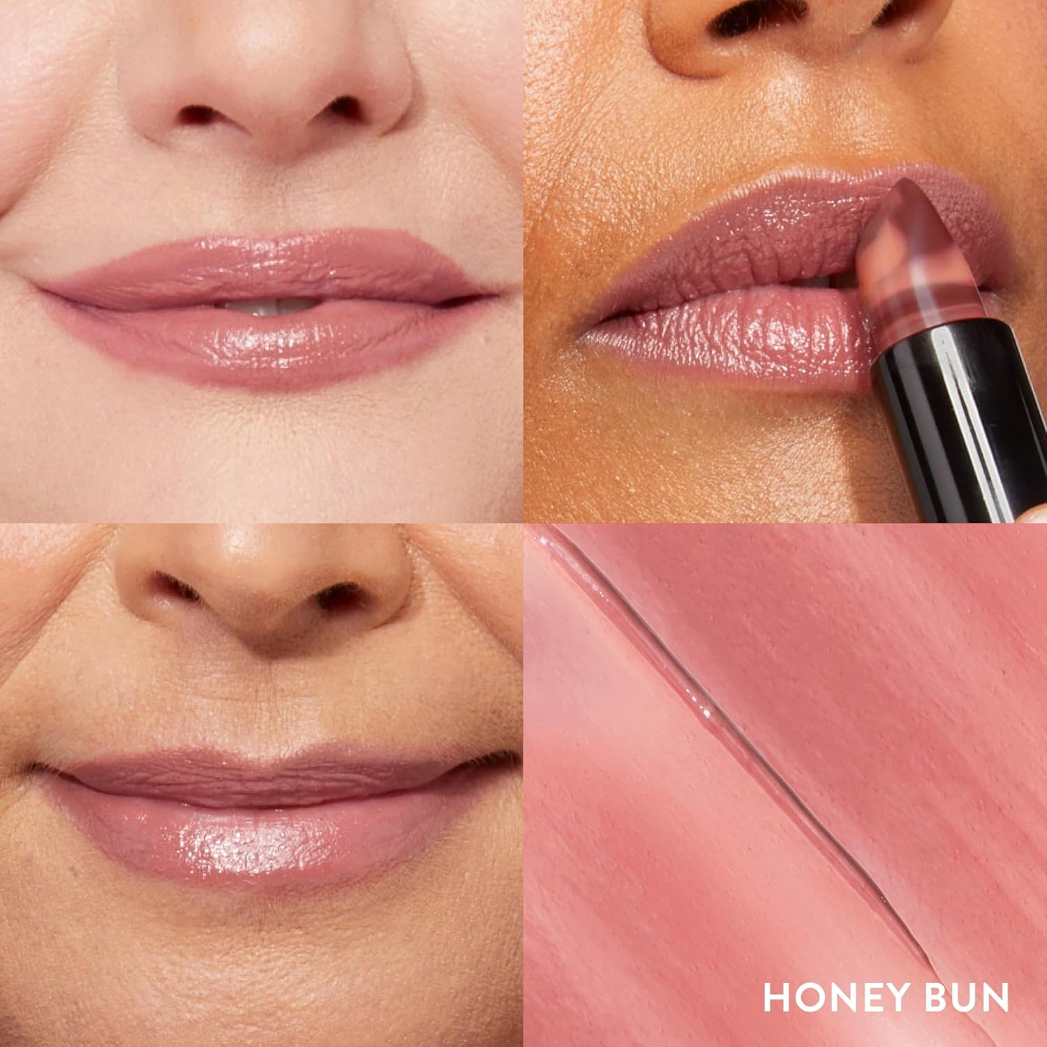 LAURA GELLER NEW YORK Italian Marble Sheer Lipstick - Honey Bun - Hydrating & Lightweight - Vitamin E & Caster Seed Oil - Cream Finish - Image 2