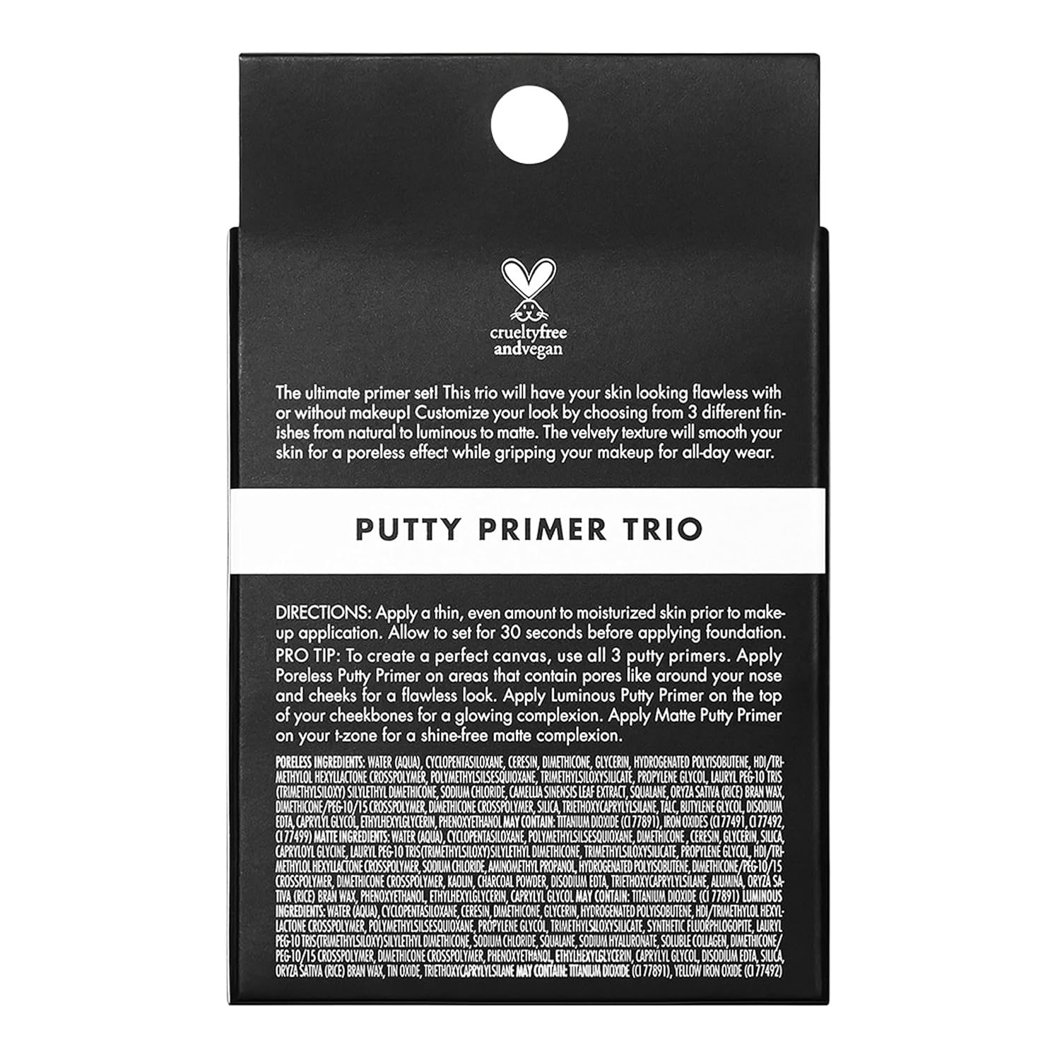 e.l.f. Cosmetics Putty Primer Trio, Includes Poreless Putty, Matte Putty & Luminous Putty, Travel Size, 0.14 Oz (4g) Each, 0.14 ounces - Image 4