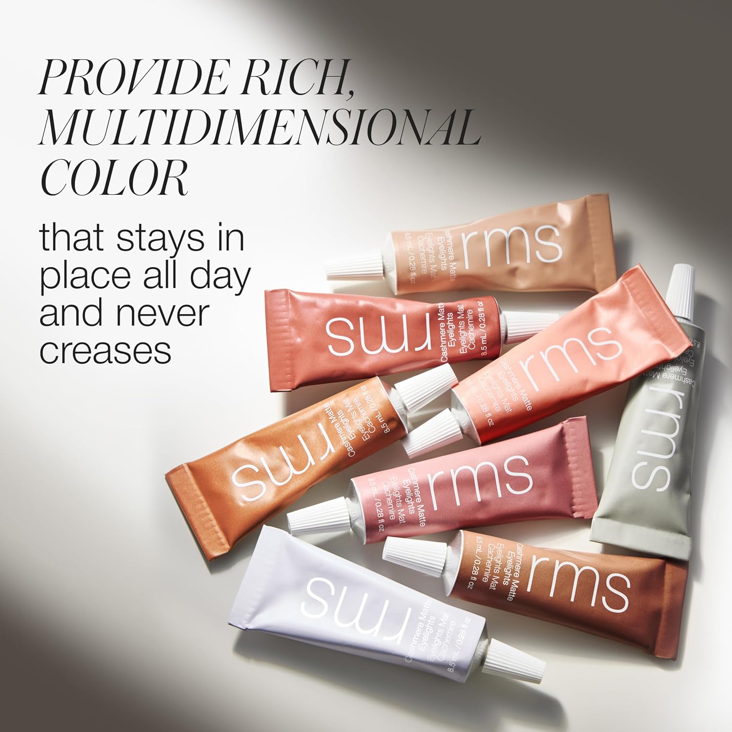 RMS Beauty Cashmere Matte Eyelights - Matte Eyeshadow, Clean Cream Eyeshadow Makeup, GMP Certified Cruelty-Free Makeup, Clean Beauty Eye Shadow - Image 5