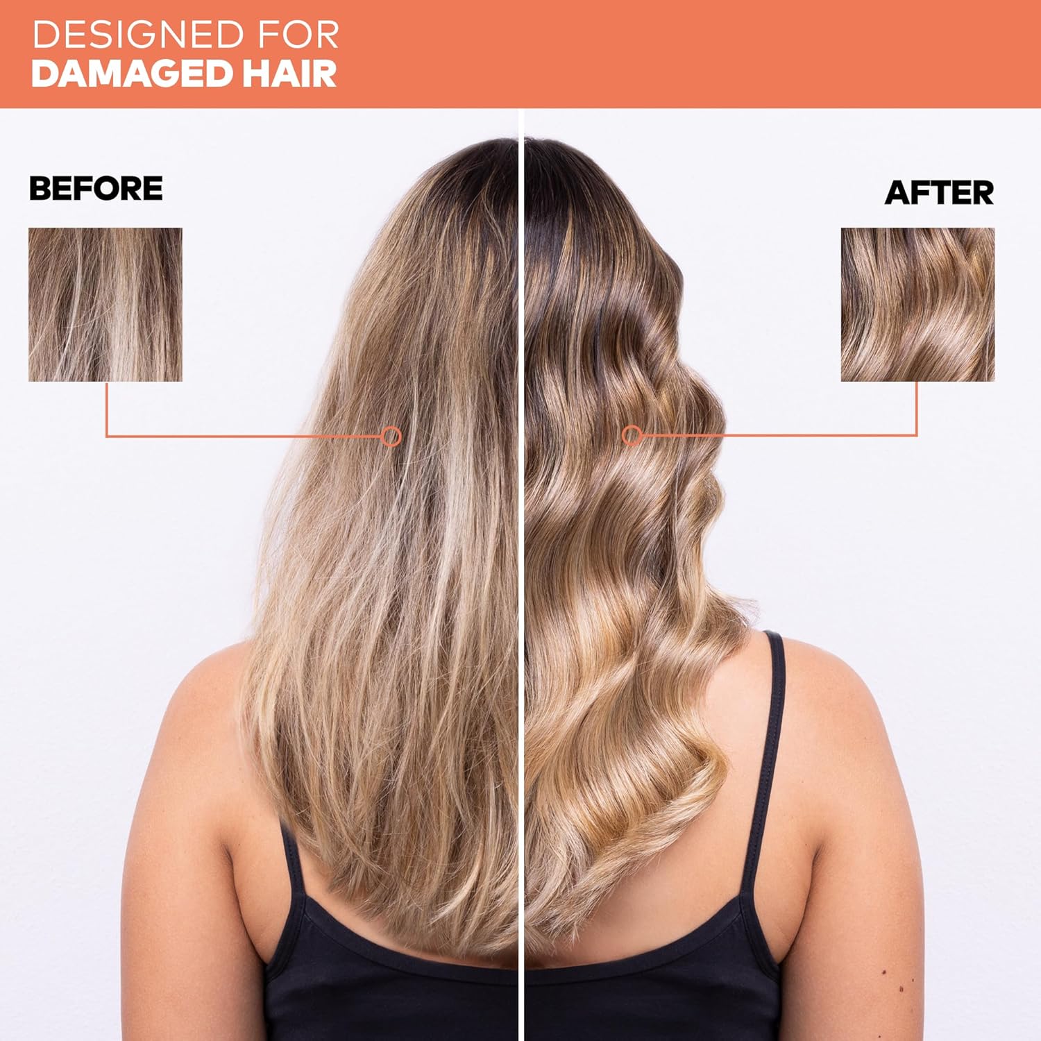 Alfaparf Milano Yellow Professional Bond Repair Conditioner for Damaged Hair - Reparative & Moisturizing Conditioner - Strengthens, Repairs, Protects, Hydrates Hair - Vegan (16.9 fl oz / 500ml) - Image 3