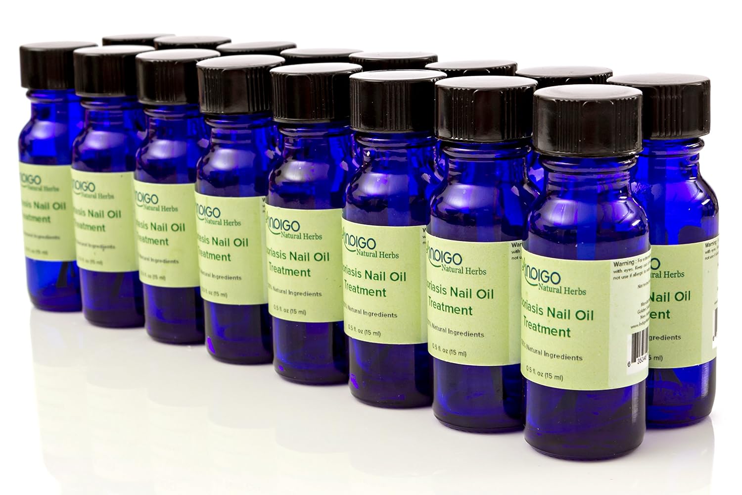Psoriasis Nail Oil Care from Indigo Natural Herbs. Toenails, Fingernails, Skin Care. Relief of Chapping, Cracking, Roughness, Redness, Dryness, Fungus. Repairs and Strengthens Nails. 15 ml - Image 6