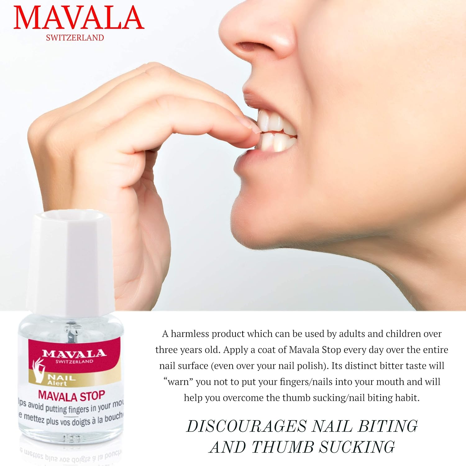 Mavala Stop Nail Biting Treatment 0.17 oz for Kids Ages 3 and Up Bitter Taste Polish - Image 4