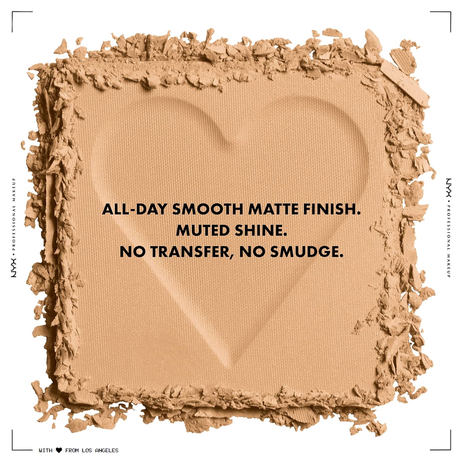 NYX PROFESSIONAL MAKEUP Can't Stop Won't Stop Mattifying Pressed Powder - Golden - Image 2