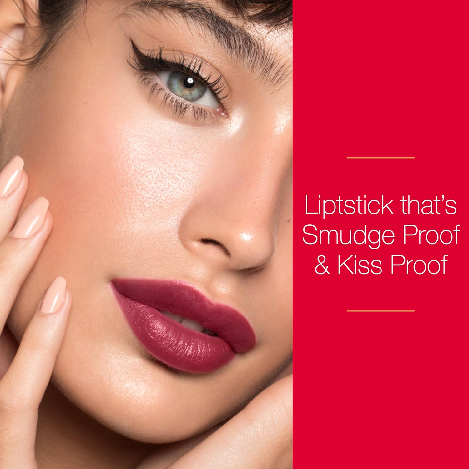 Mirabella Sealed with a Kiss Lipstick for Women - Smudge Proof Lip Stick, Long Lasting Satin Lipstick with No Bleed Hydrating Formula - Lanolin & Vitamin E Infused (Barely Beige) - Image 2