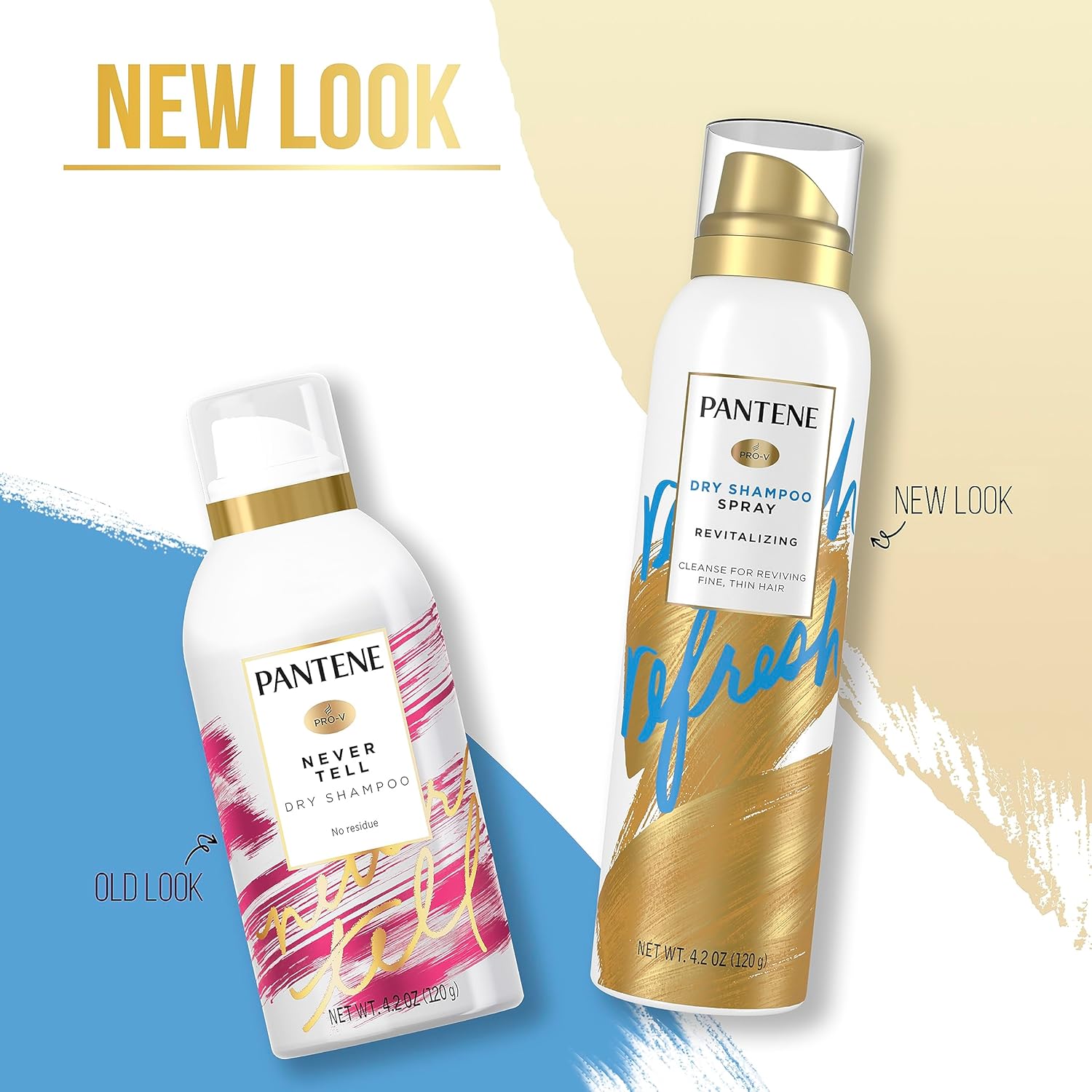 Pantene Pro-V Refresh Dry Shampoo Spray, Volumizing and Cleansing with Vitamin B5, for Fine, Thin and Color Treated Hair, 4.2 oz - Image 8