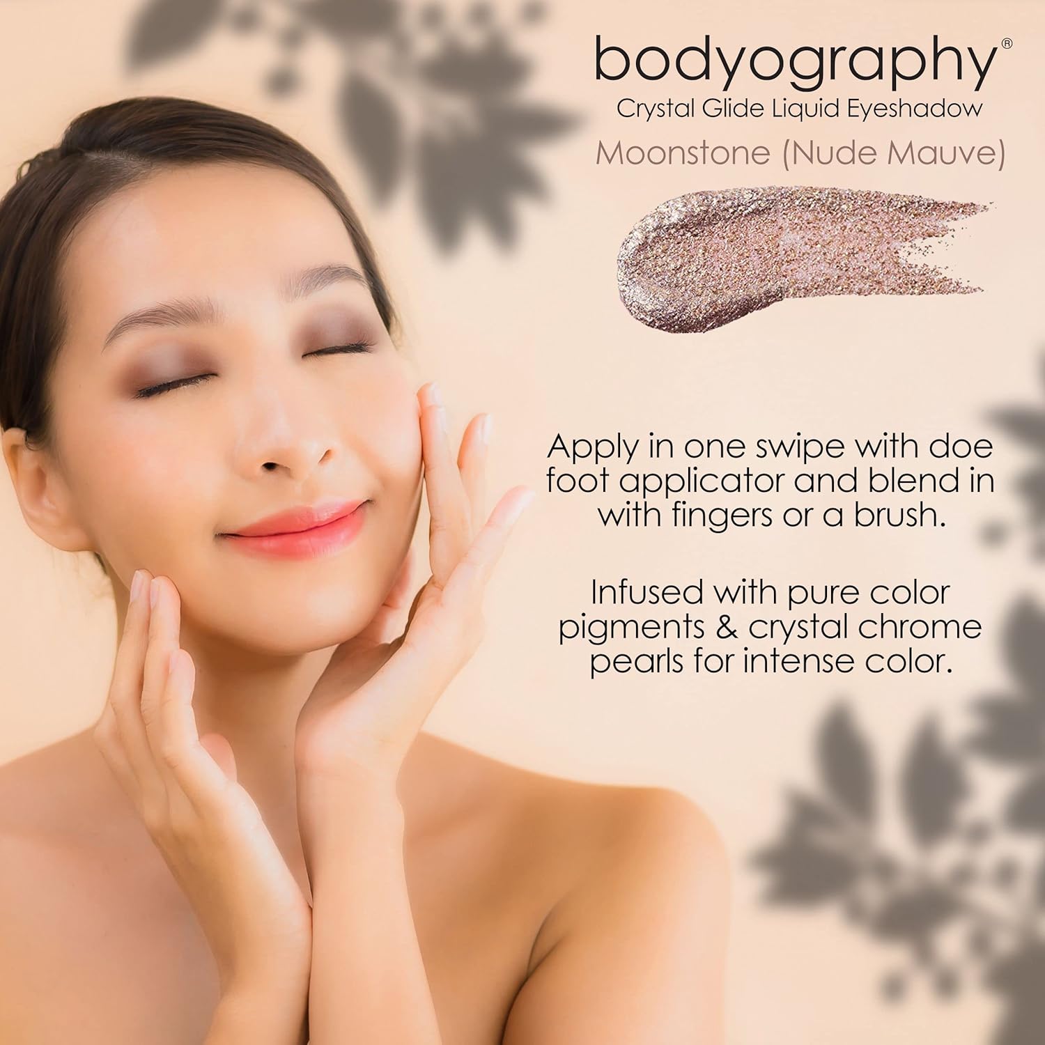 Bodyography Crystal Glide Liquid Eyeshadow - Moonstone for Women - 0.067 oz Eye Shadow - Image 3