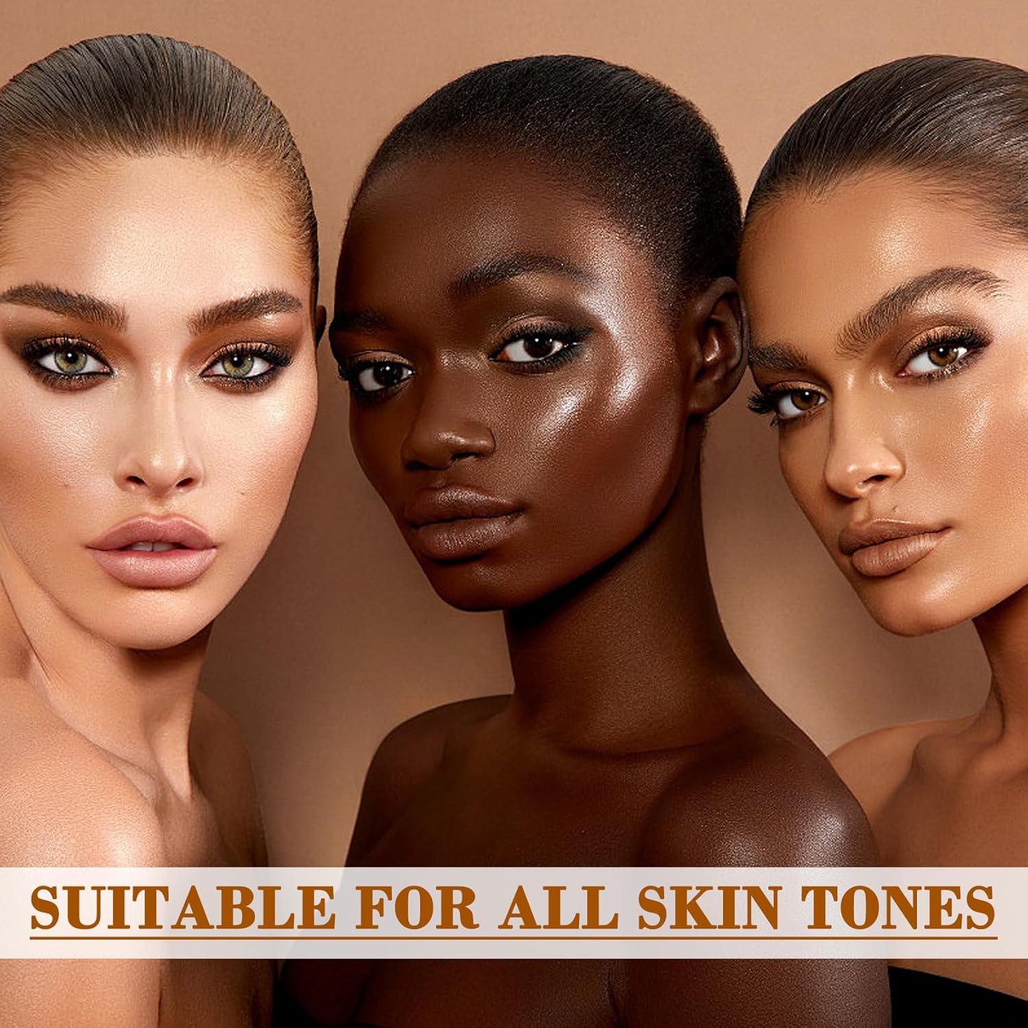 6 Colors Correcting Concealer Palette, Waterproof Long Lasting Full Coverage Contouring Foundation Concealer Palette, Makeup Cream Contour Highlighting Concealer Palette Makeup Kit with Brush(#01) - Image 7