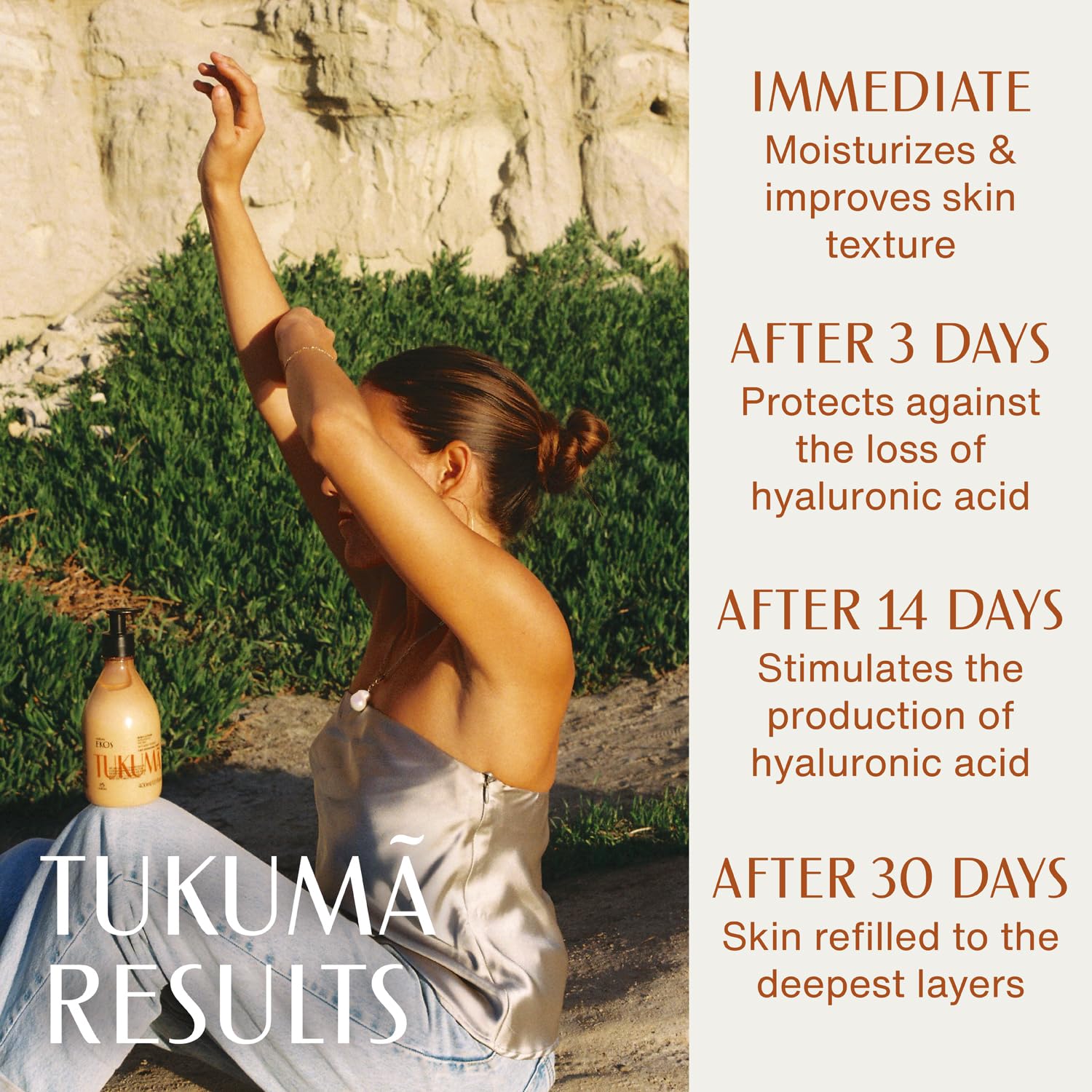 natura - Ekos Tukumã Replenishing Body Lotion - Vegan Skin Care - Moisturize & Improve Skin Texture - Boost Hyaluronic Acid - Brazilian Beauty Secrets - Self Care & Body Care - 13.5 fl oz (400ml) - Image 5