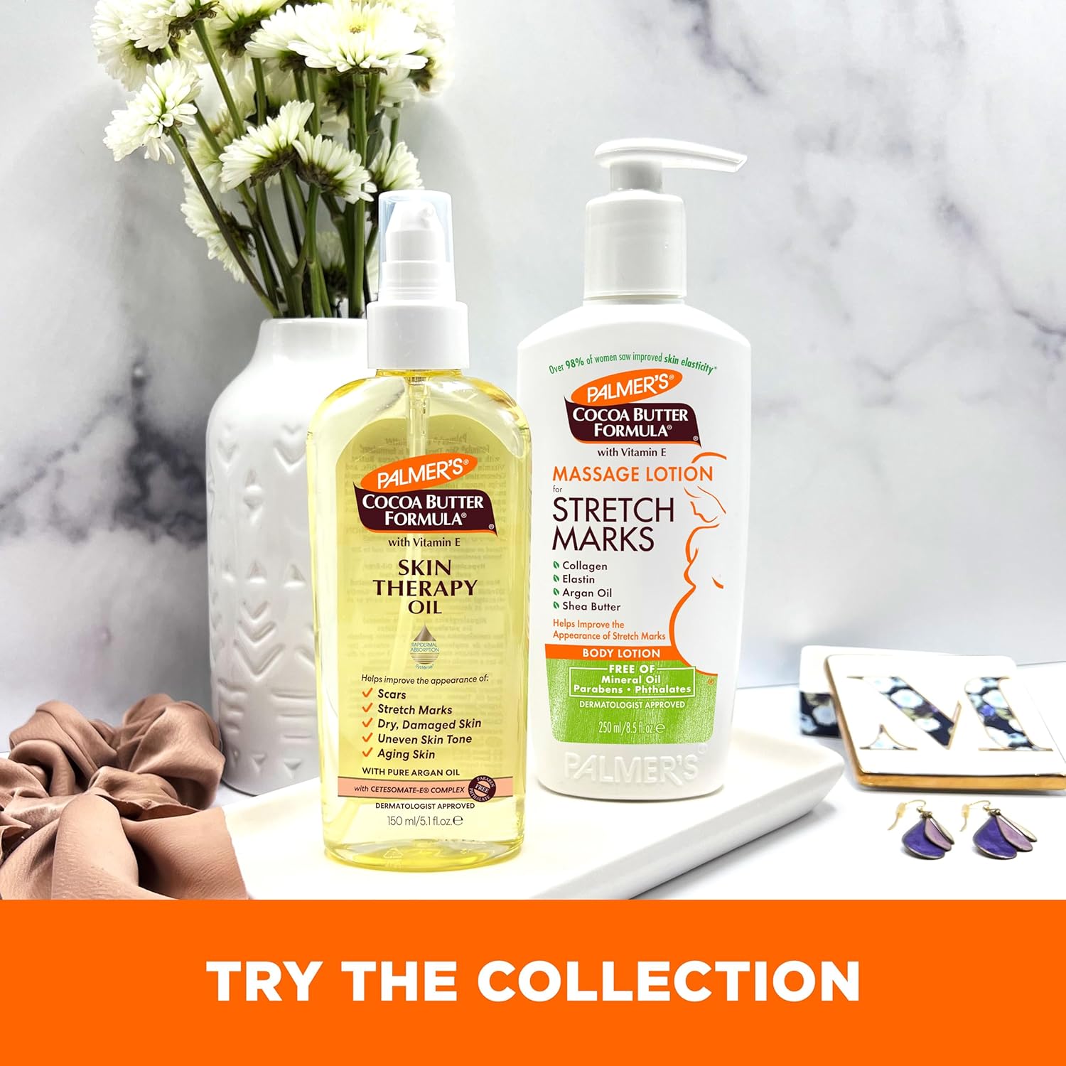 Palmer's Cocoa Butter Formula Skin Therapy Moisturizing Body Oil with Vitamin E, 5.1 Ounces - Image 14