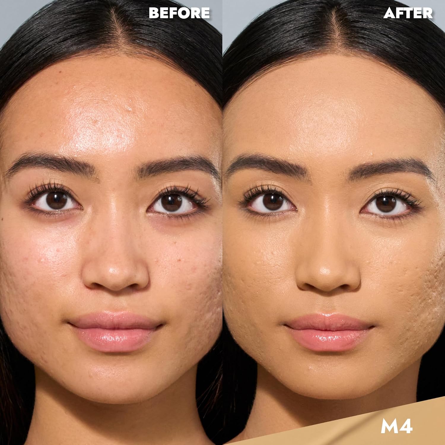 Cover FX Discoloration Kit: Total Coverage Cream Foundation - M5 + Skin Discovered Longwear Concealer, M4 - Full Coverage - Image 7