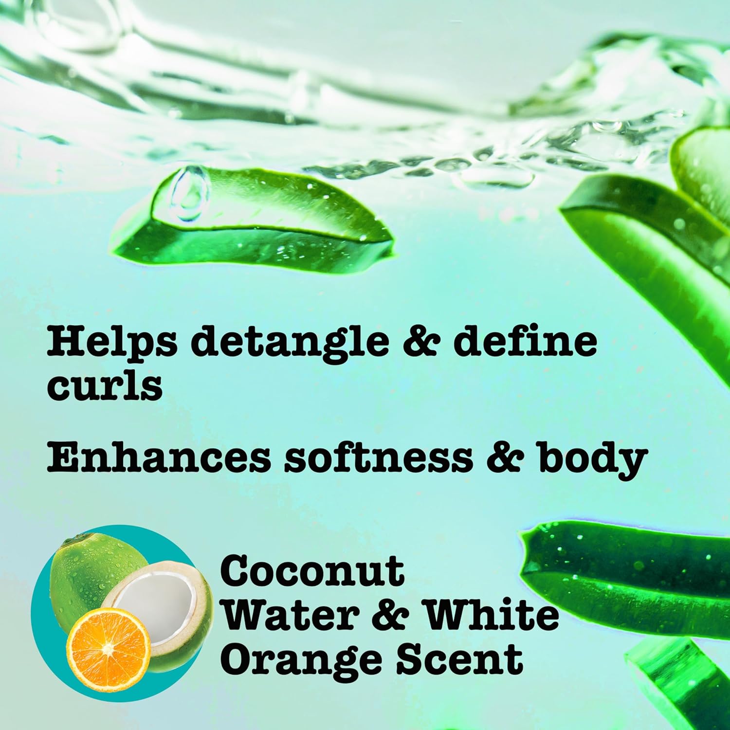 Maui Moisture Curl Quench + Coconut Oil Hydrating Curl Smoothie, Creamy Silicone-Free Styling Cream for Tight Curls, Braids, Twist-Outs & Wash & Go Styles, Vegan & Paraben-Free, 12 Ounce - Image 3
