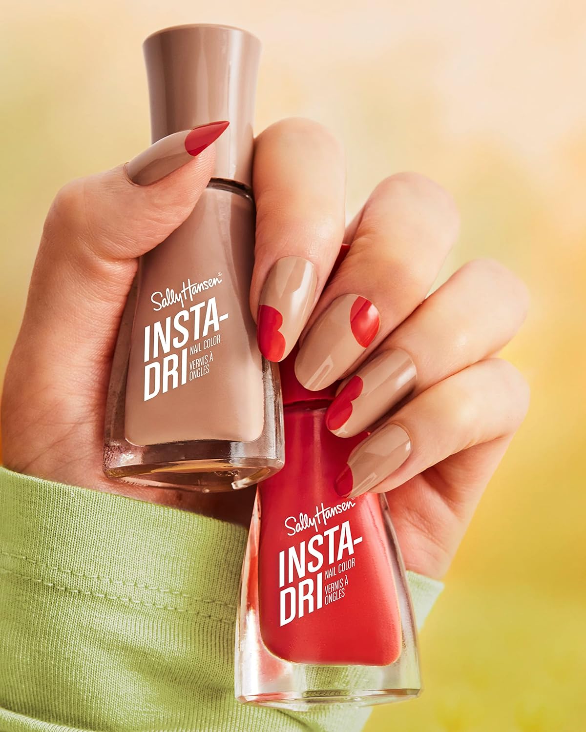Sally Hansen Insta-Dri, Glos-sea, Quick Dry, Long Lasting, Opaque, Creme Blue Nail Polish - Image 6